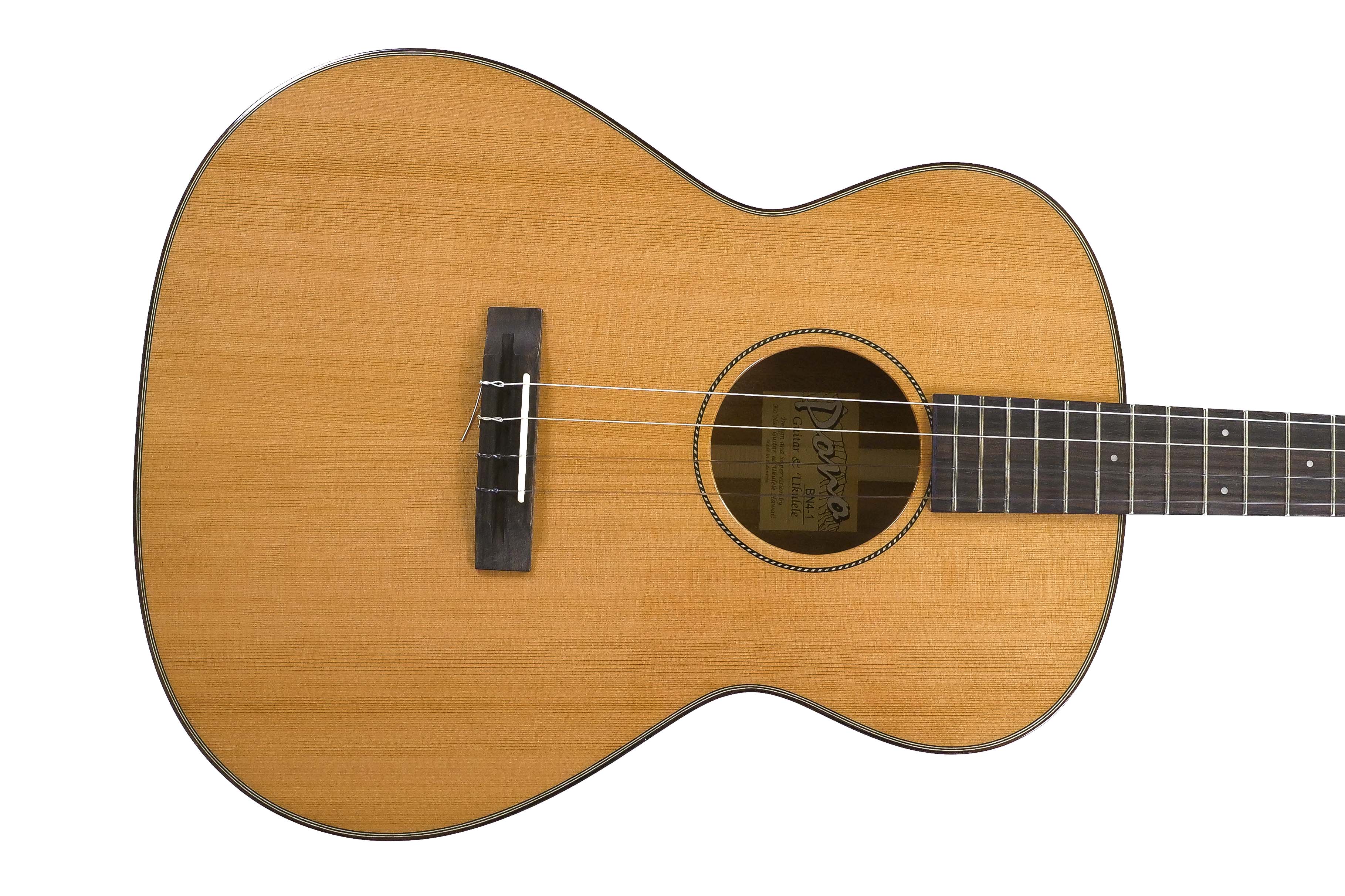 Pono BN4-1 Big Baritone Ukulele Solid Cedar & Acacia