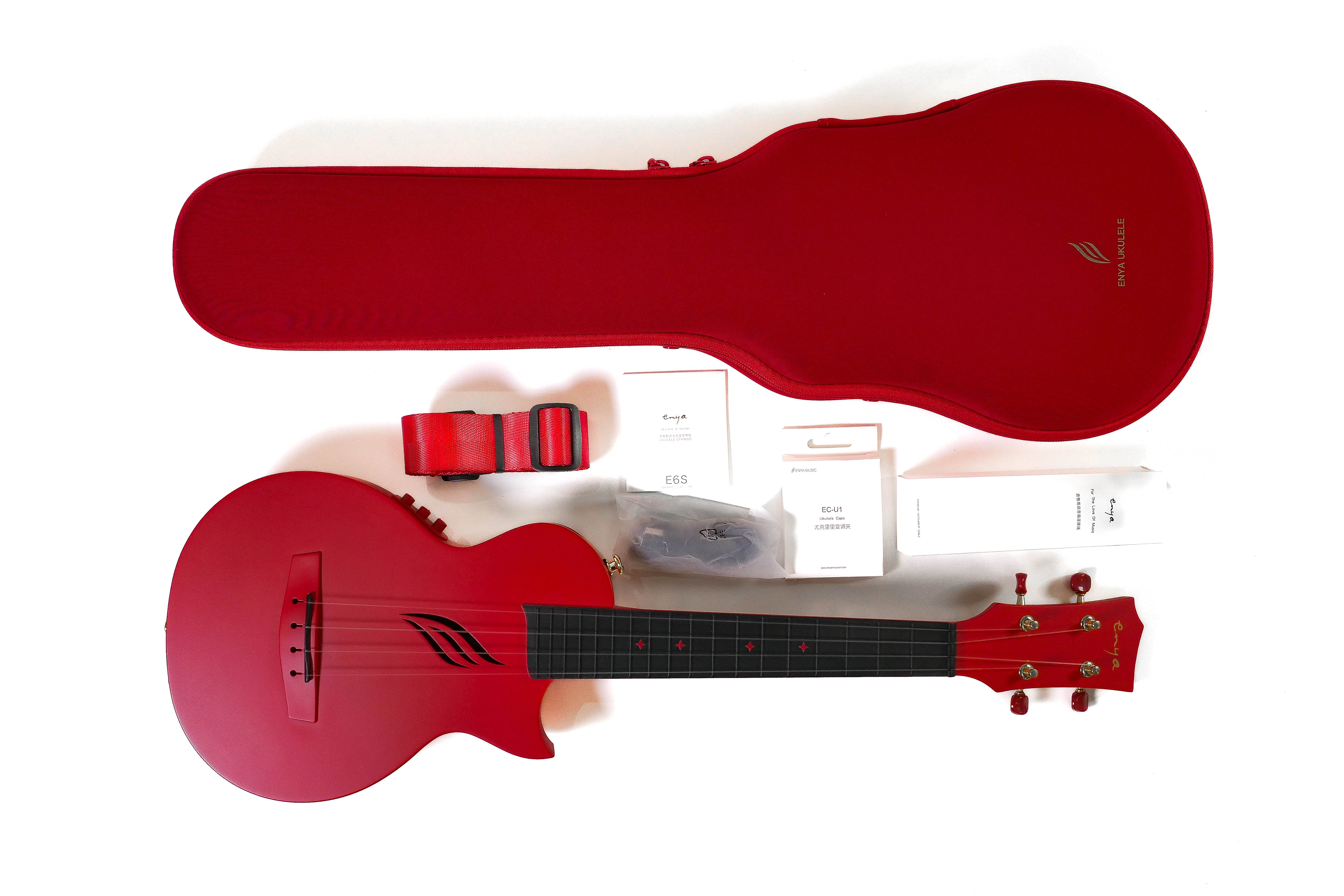 Enya Nova Red Concert Ukulele