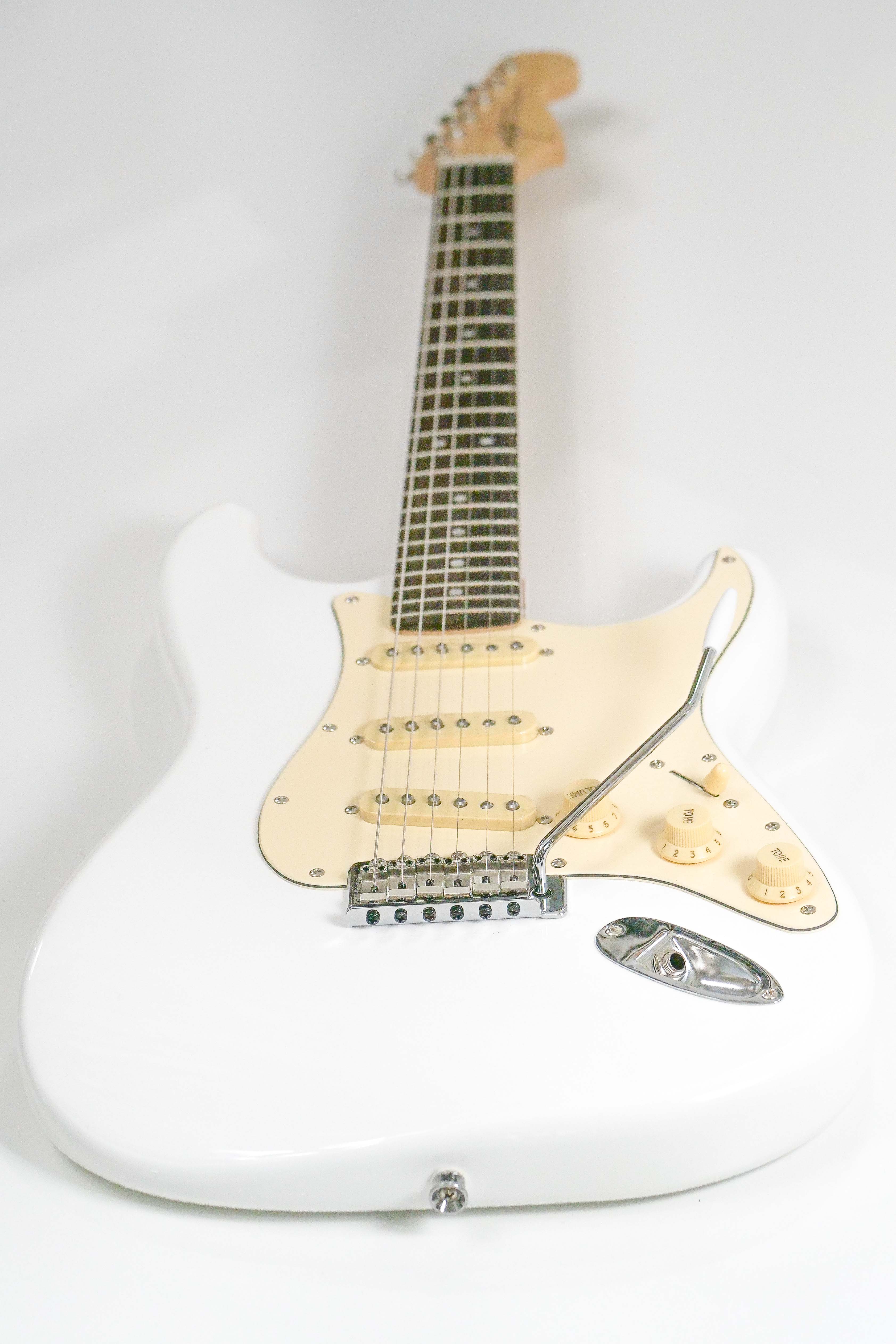 Carter Instruments Custom White Stratocaster Guitar