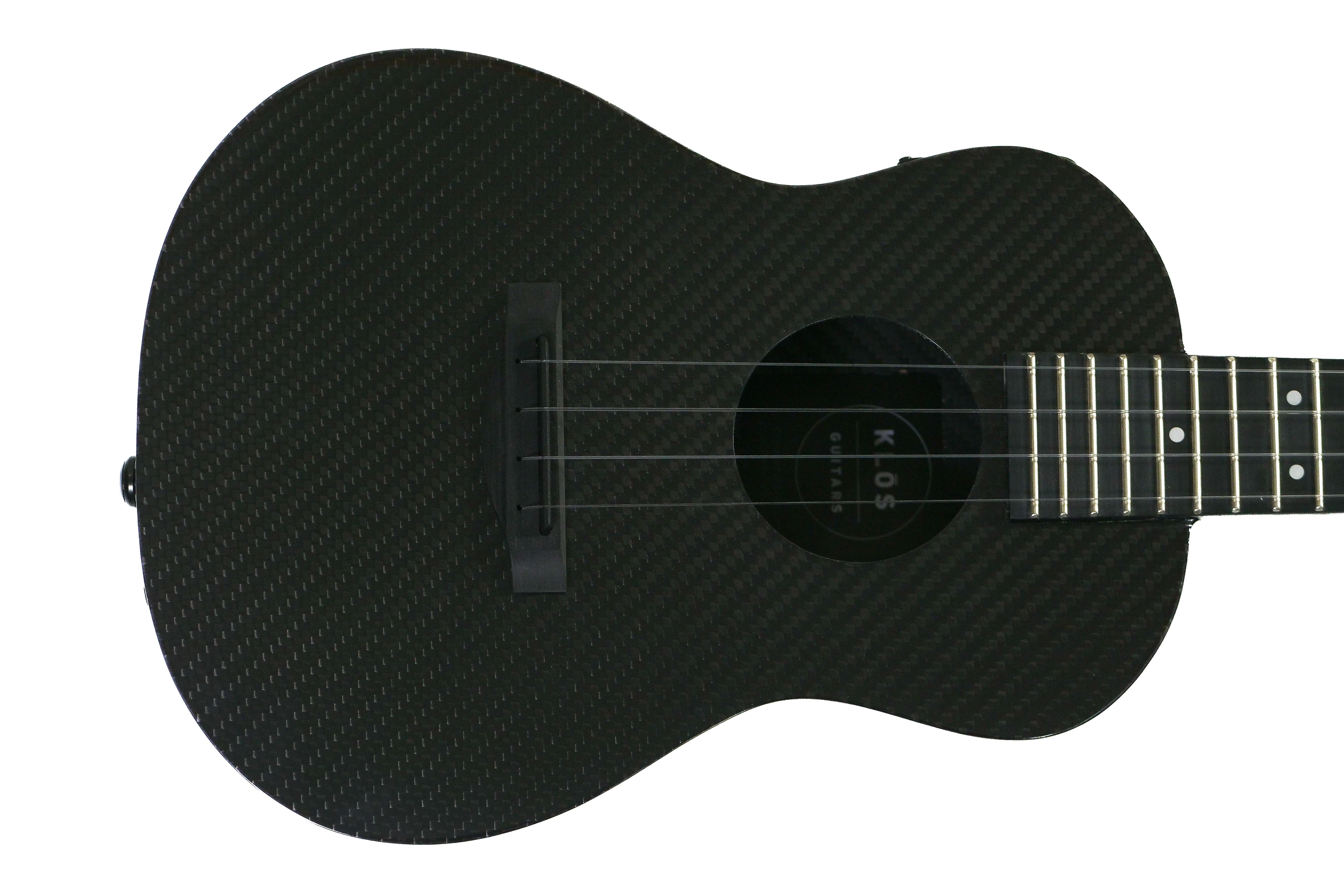 Klōs Full Carbon Fiber Acoustic-Electric Concert Ukulele