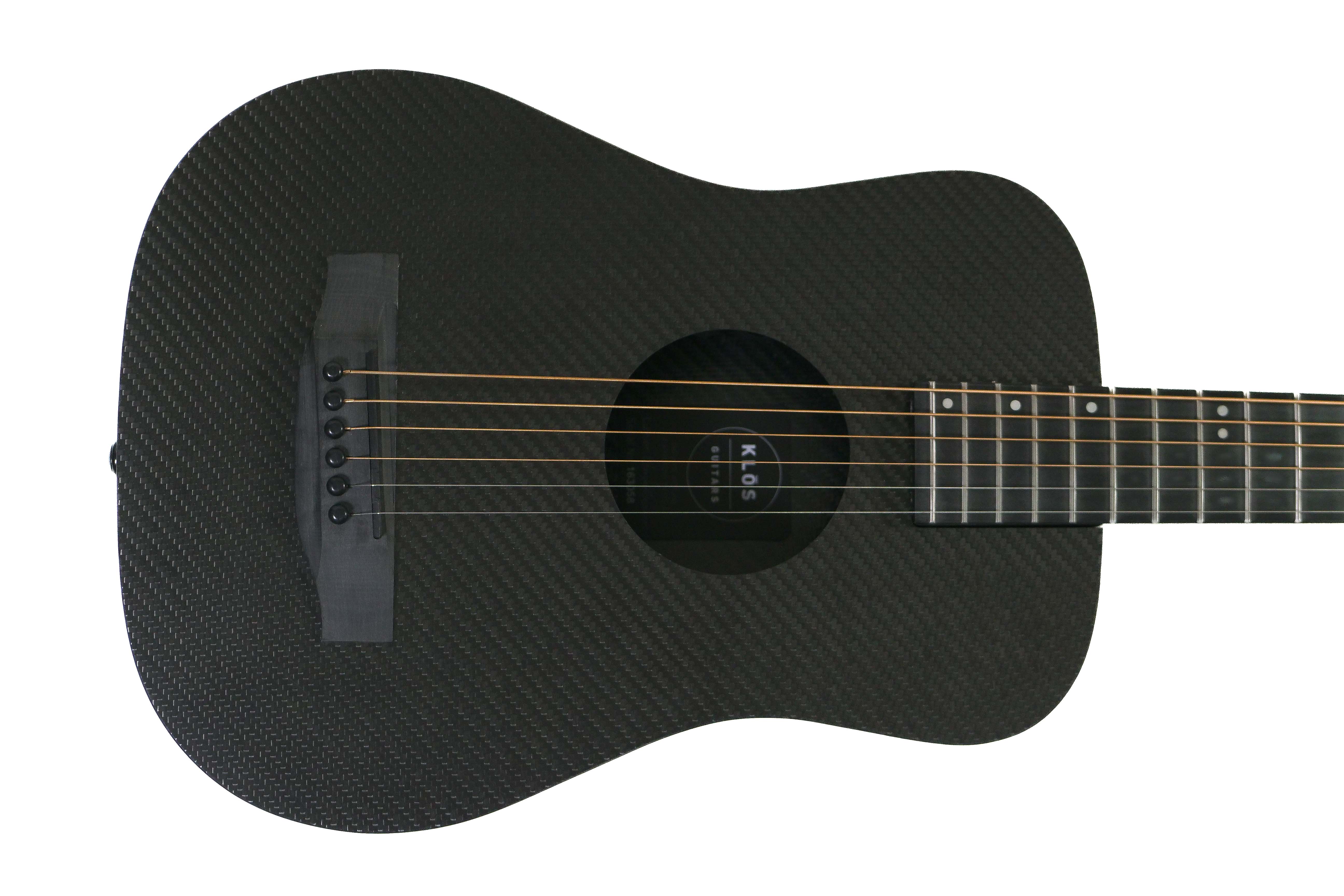 Klōs Full Carbon Acoustic-Electric Travel Guitar