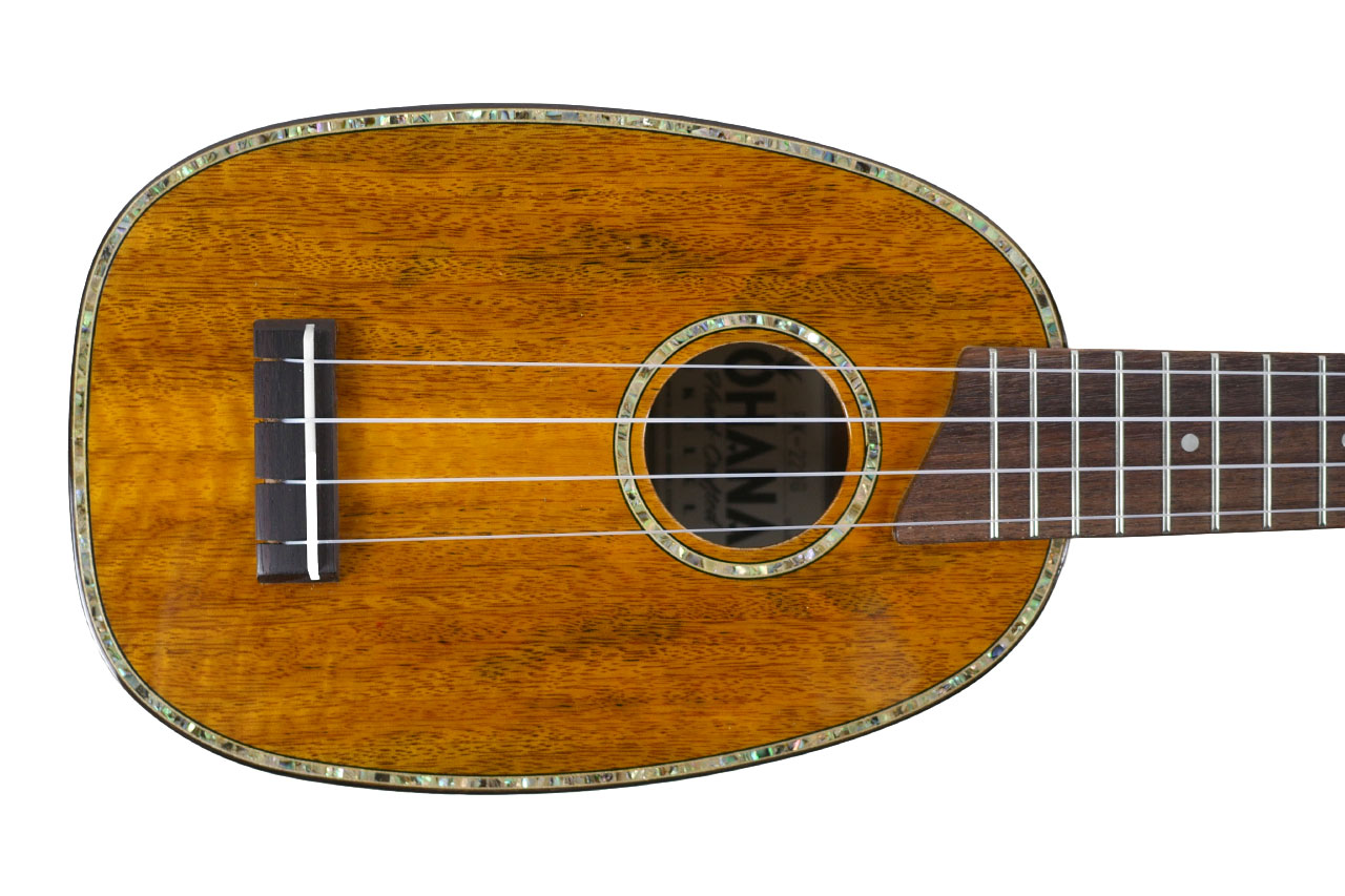 Ohana PK-220G Pineapple Soprano Ukulele