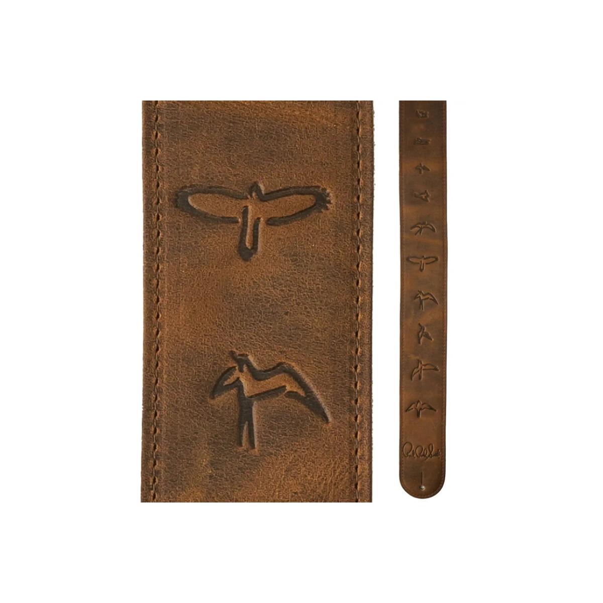 PRS-Distressed-Leather-Strap-3 | Terry Carter Music Store
