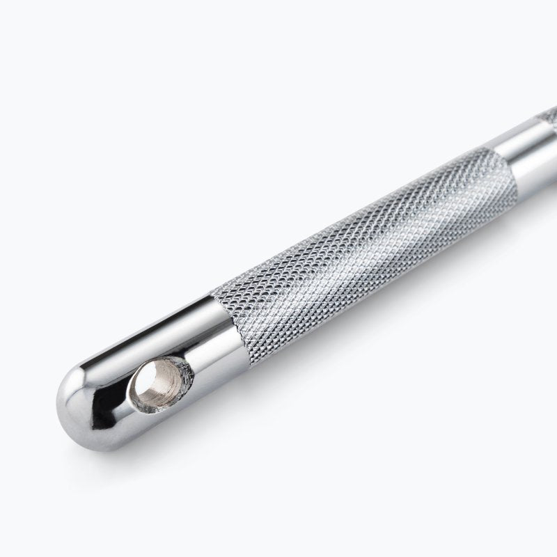 Close-up of the knurled grip and end of the On-Stage PRS1010 rod