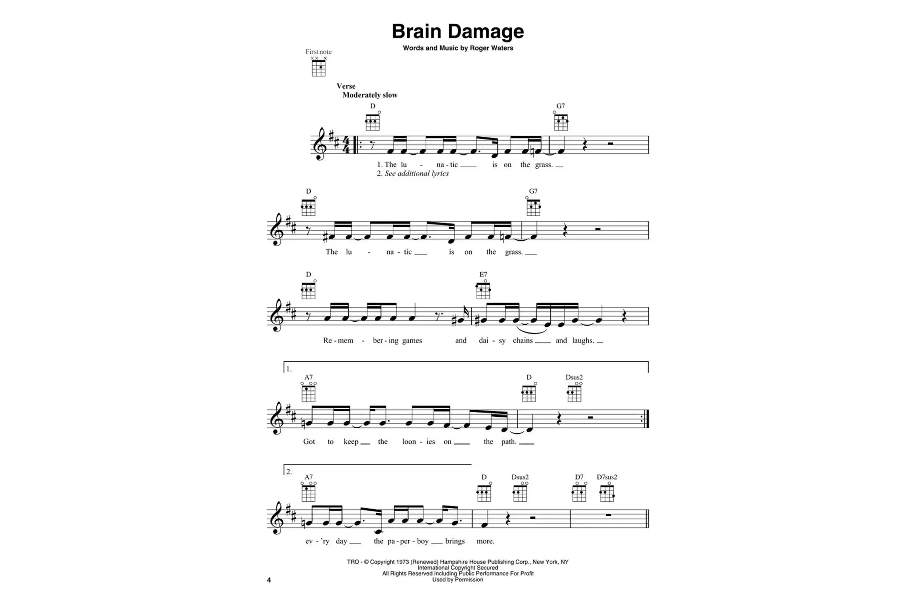 Pink-Floyd-for-Ukulele-2 | Terry Carter Music Store