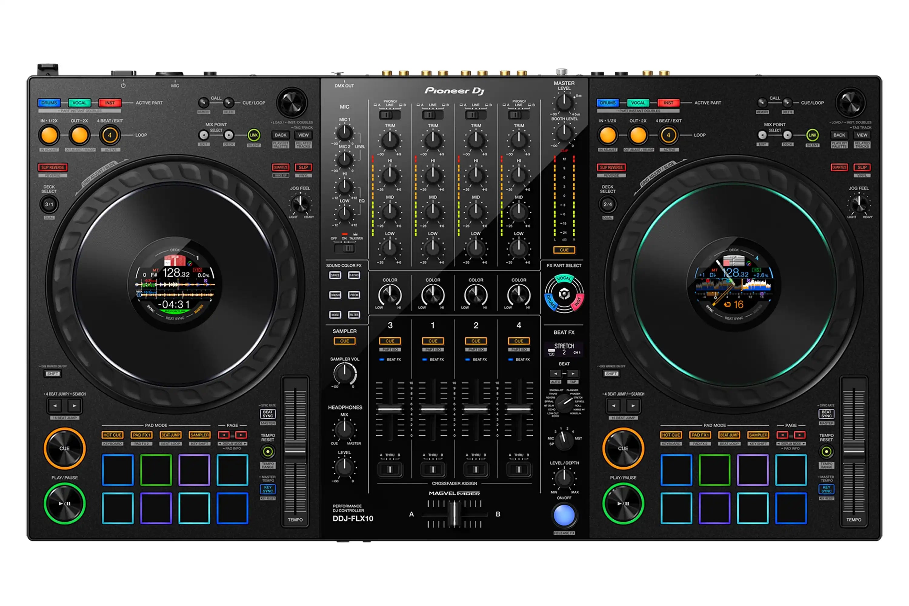 Pioneer-DDJ-FLX10-DJ-Controller1 | Terry Carter Music Store