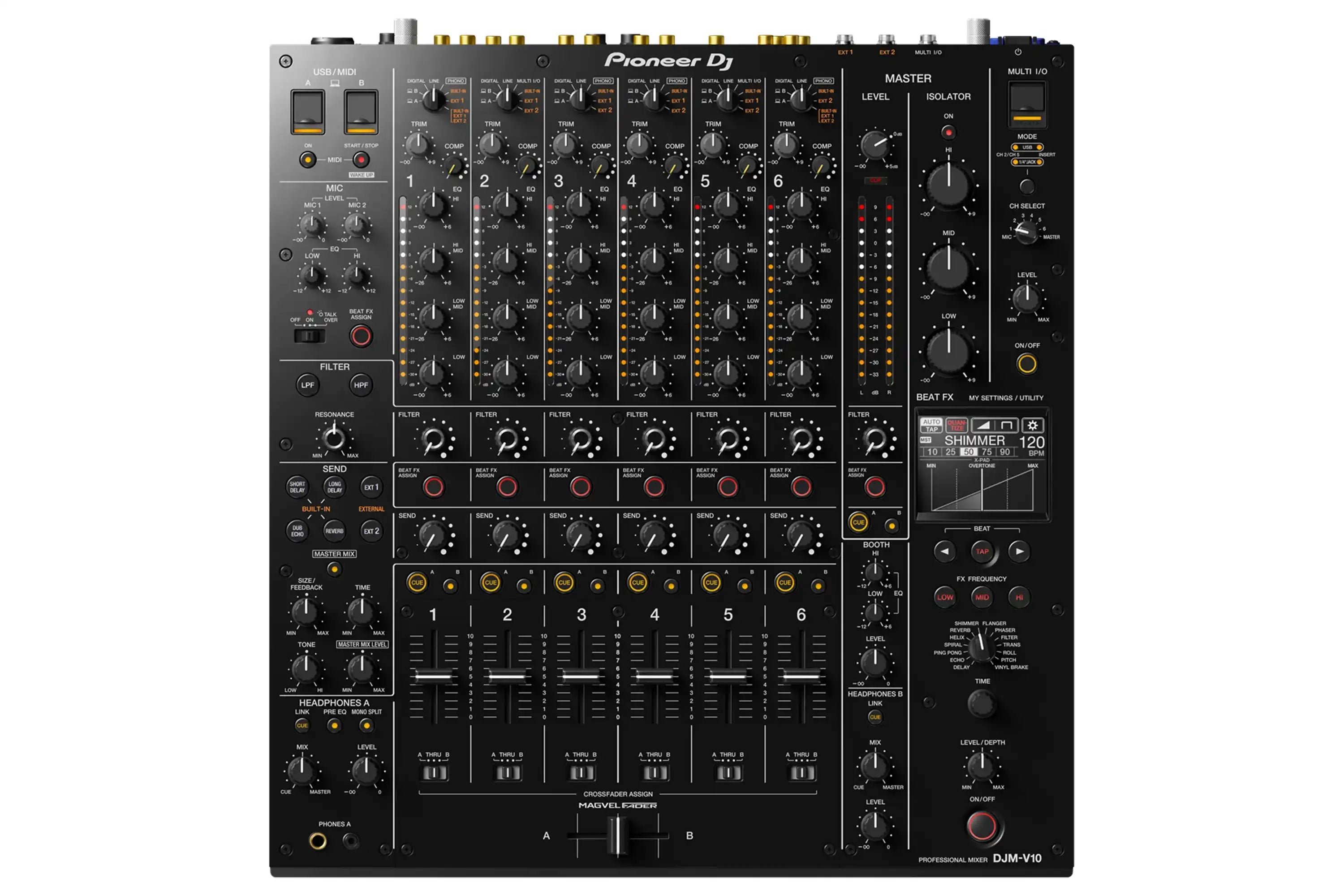 Pioneer-DJ-6-Channel-Mixer1 | Terry Carter Music Store