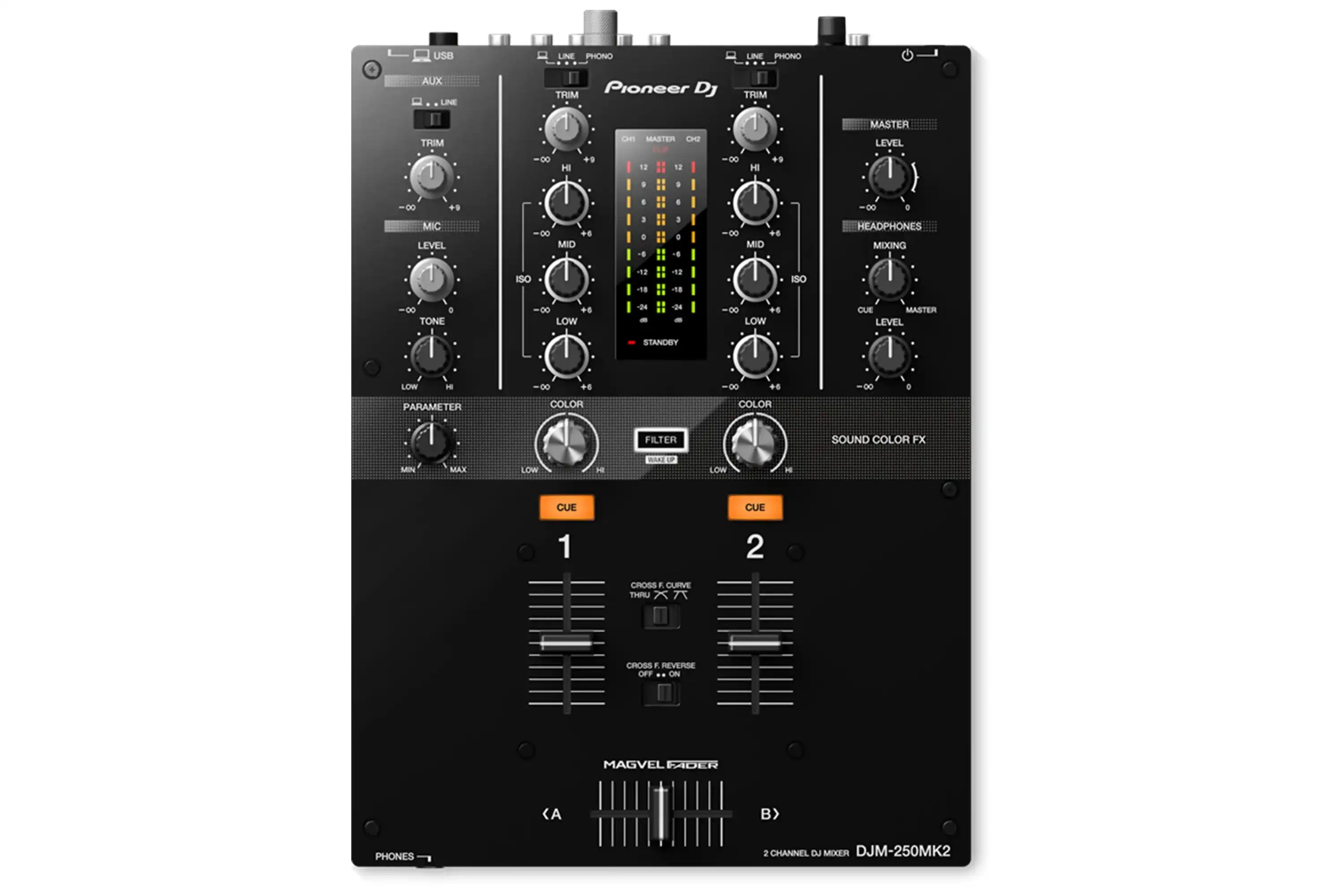 Pioneer-DJM-250MK2-DJ-Mixer1 | Terry Carter Music Store