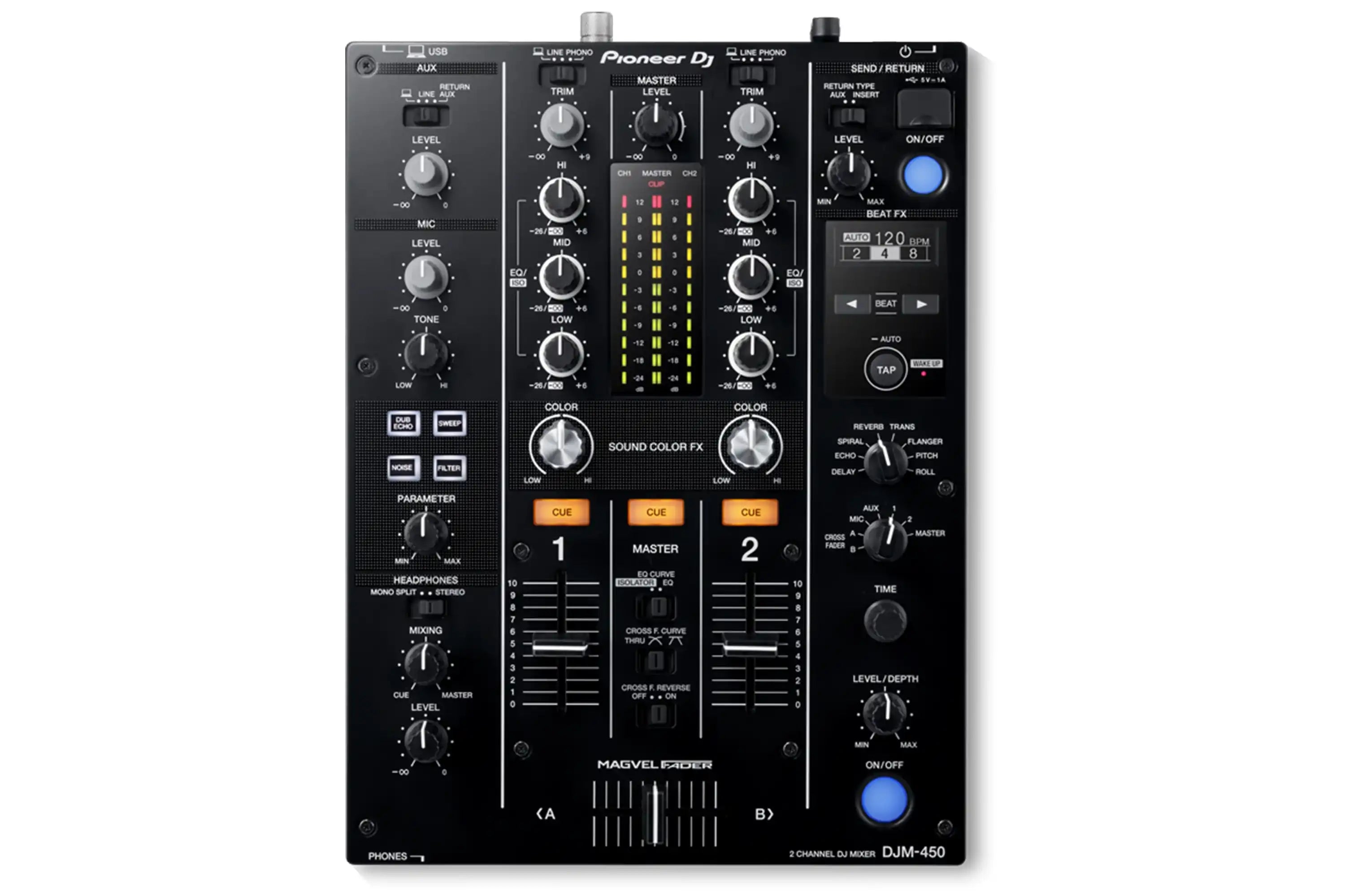 Pioneer-DJM-450-DJ-Mixer1 | Terry Carter Music Store