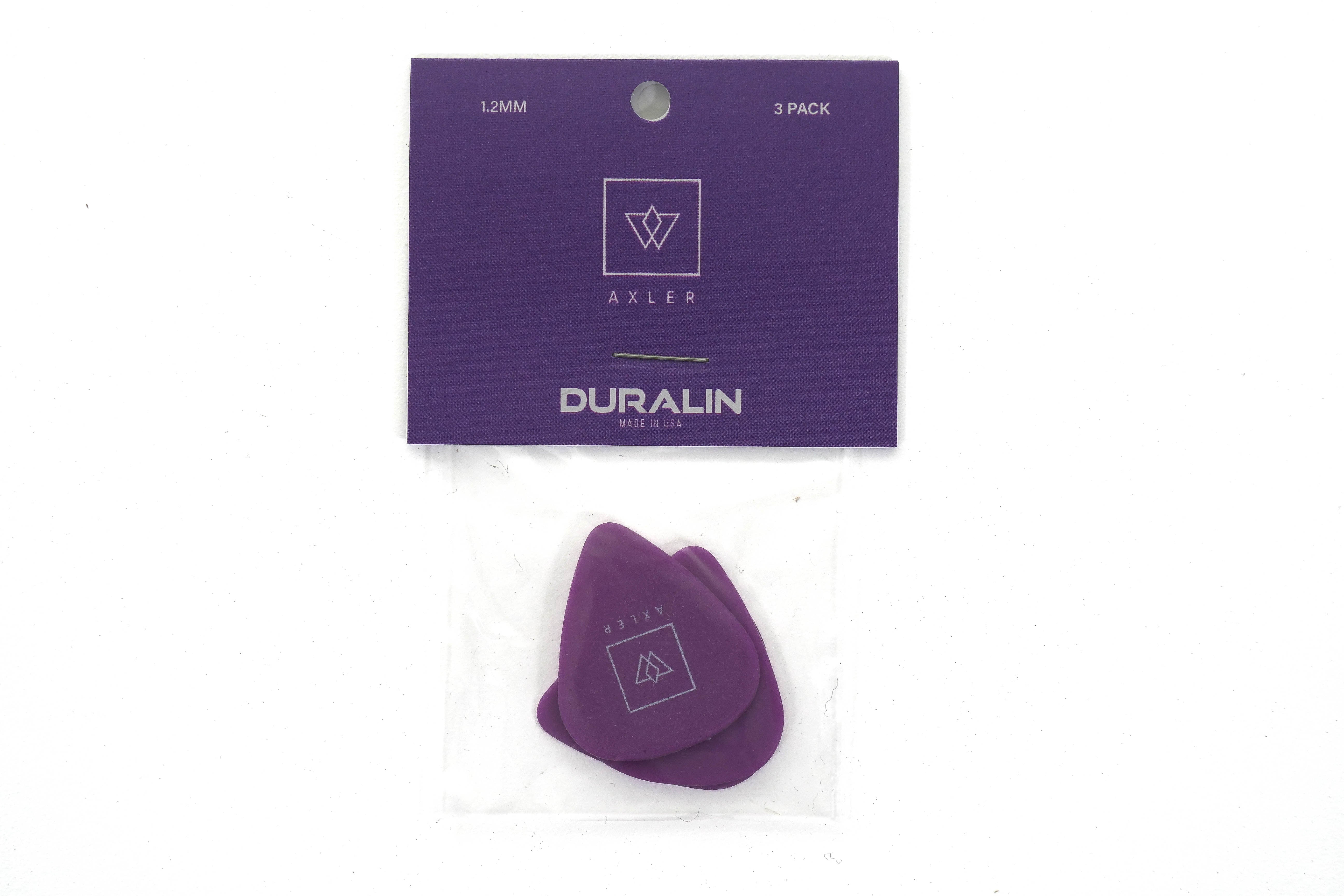 Vosta 1.2mm Celluloid Purple Picks
