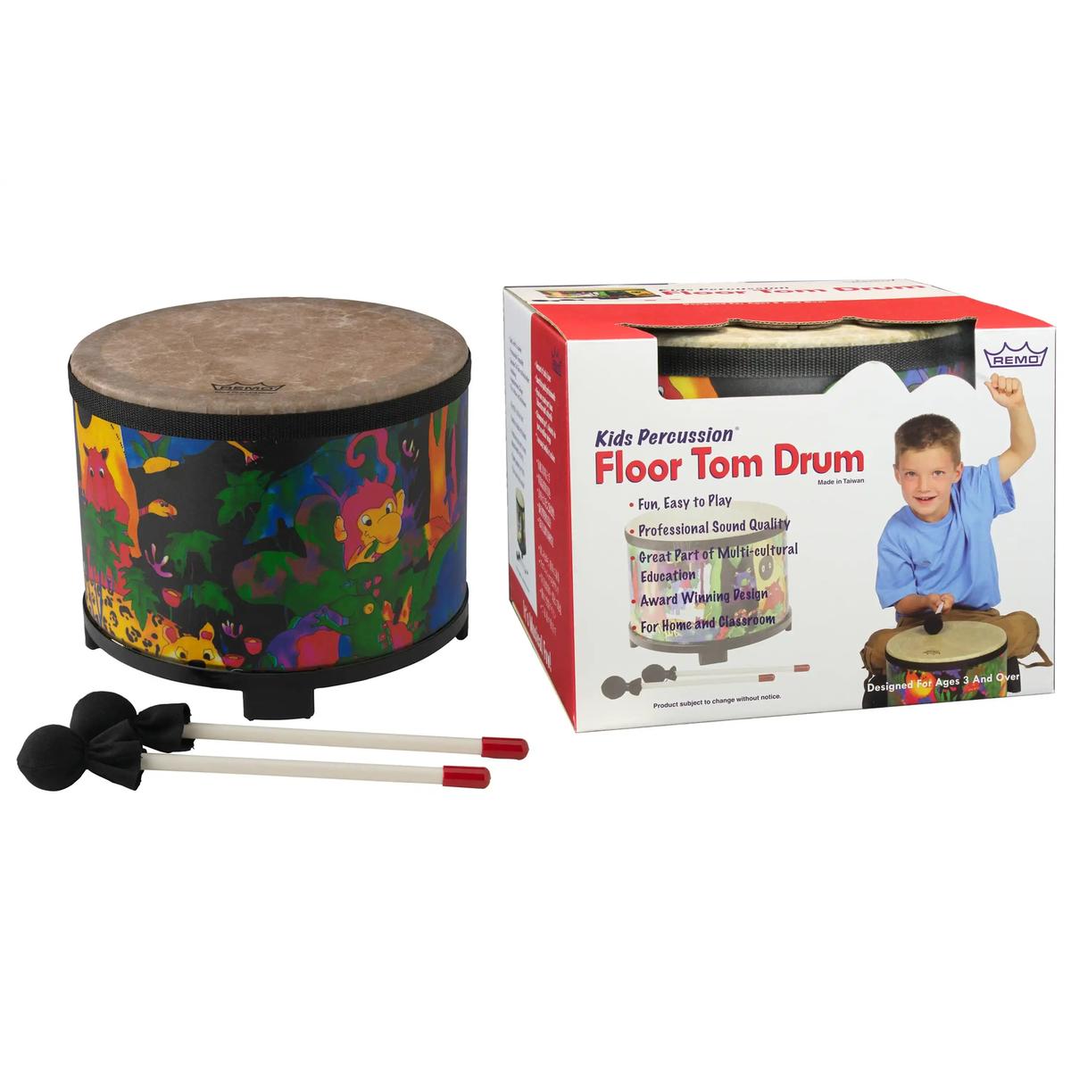 REMO-KD-5080-01-Kids-Floor-Tom1 | Terry Carter Music Store