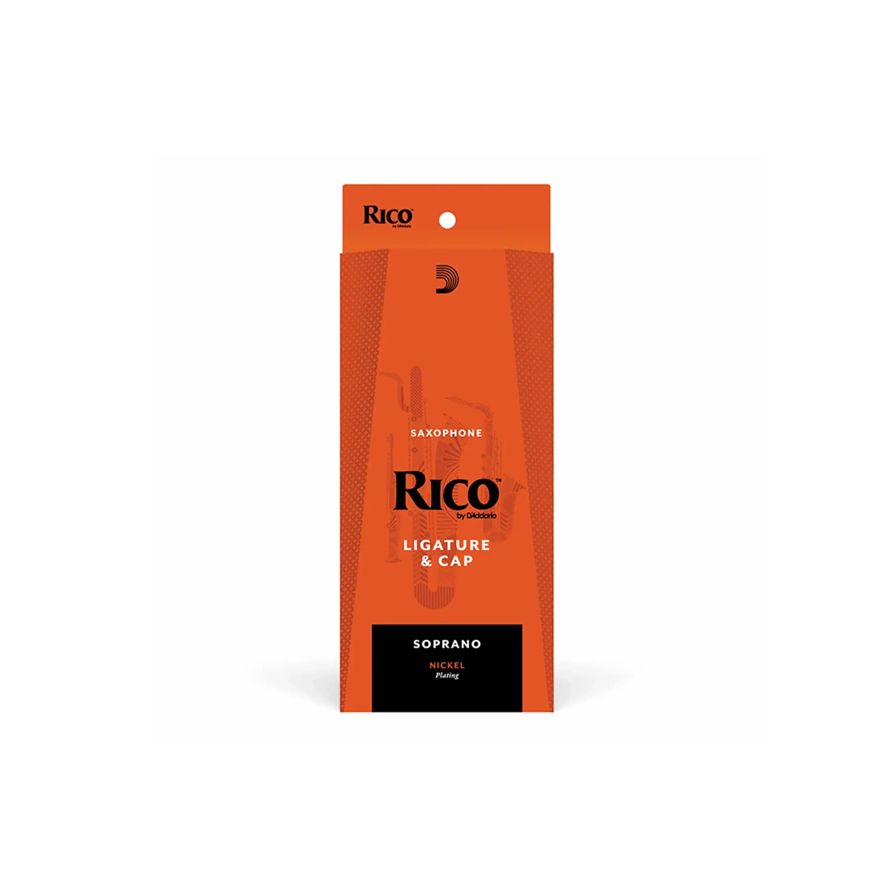 Rico-Soprano-Sax-Ligature-and-Cap-1 | Terry Carter Music Store