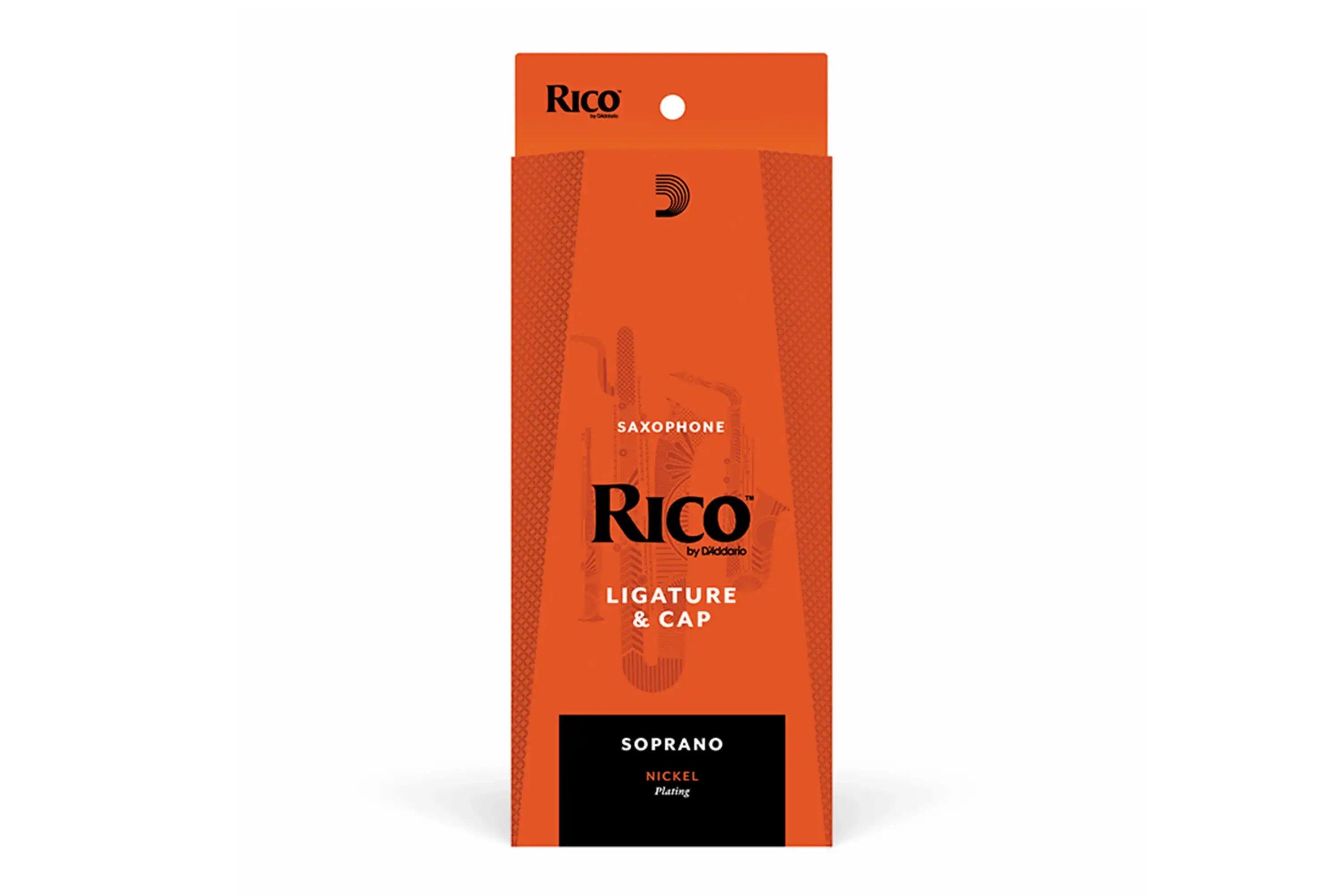 Rico-Soprano-Sax-Ligature-and-Cap-1 | Terry Carter Music Store