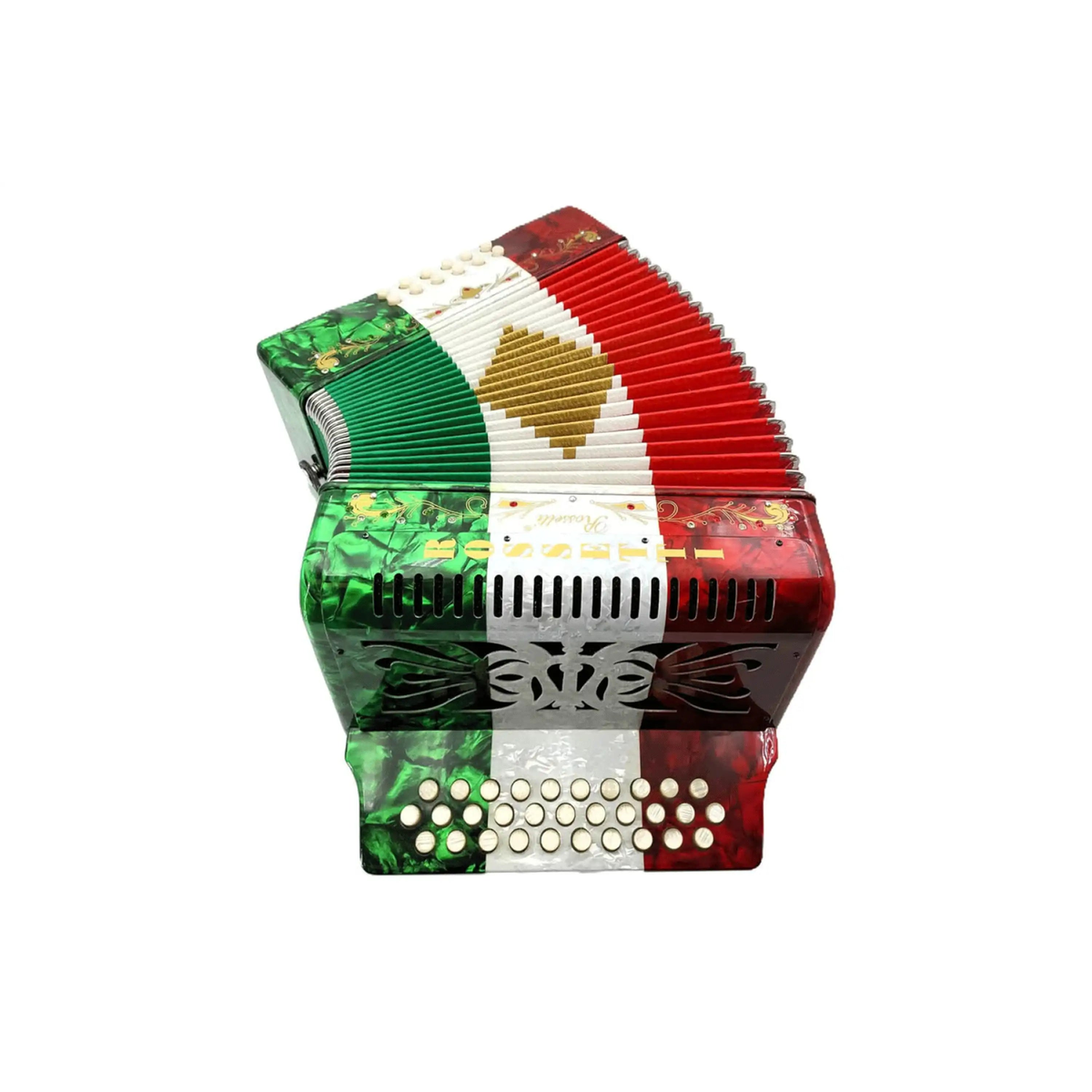 Rossetti-3112-FBE-RWG-31-Button-Diatonic-Accordion2 | Terry Carter Music Store