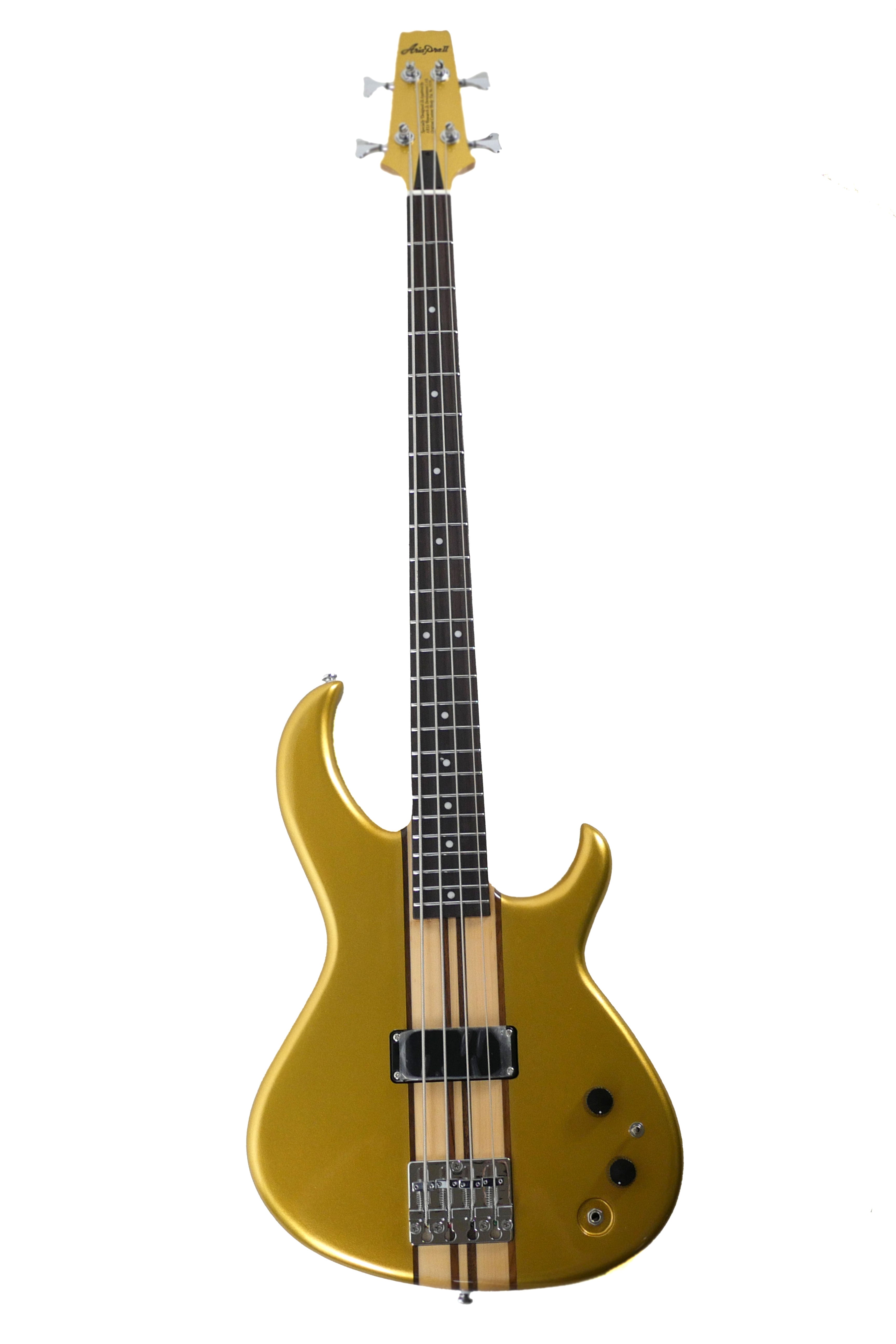 Aria SB-700-GDWG Gold Wing Electric Bass