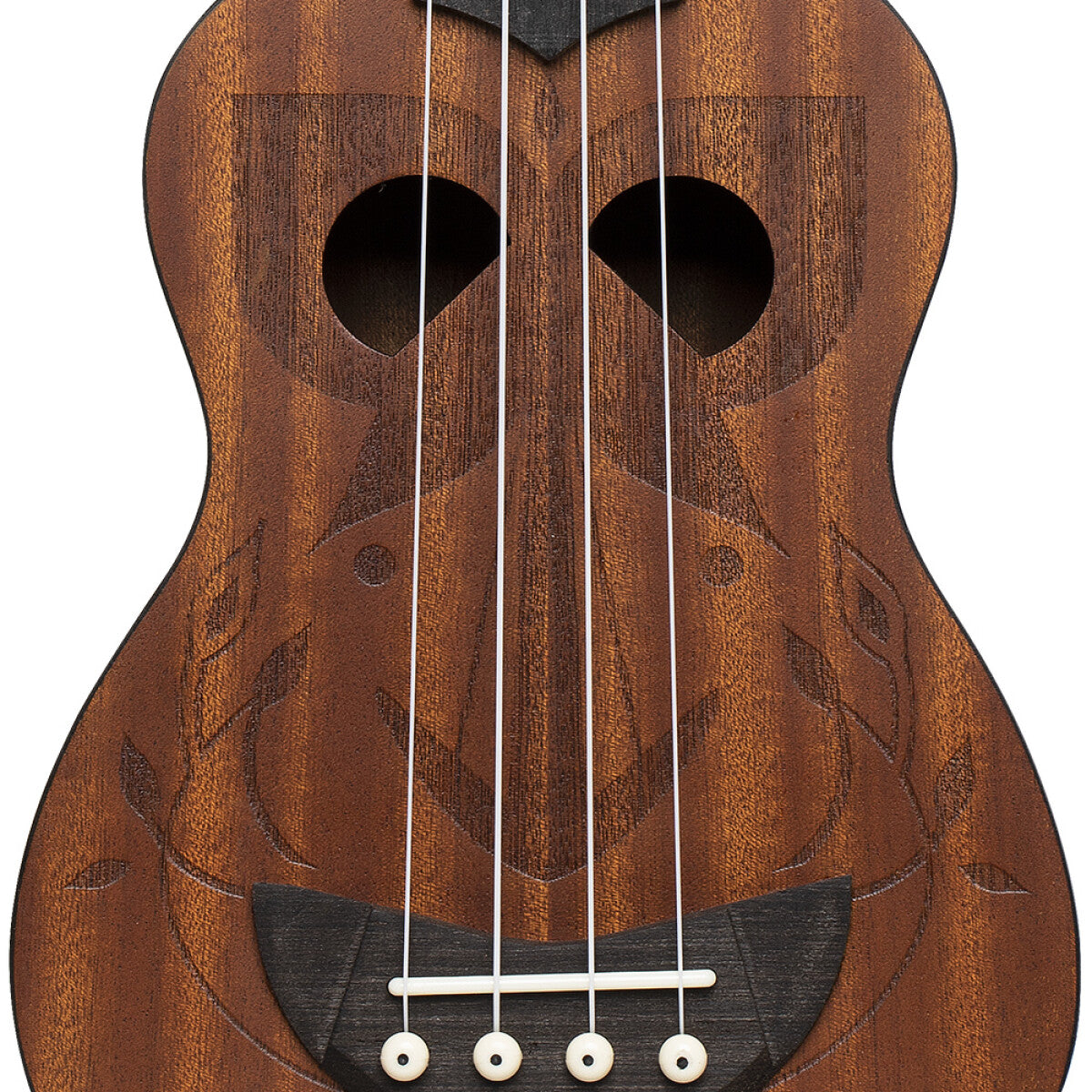Stagg Sapele Tiki Series Soprano Ukulele