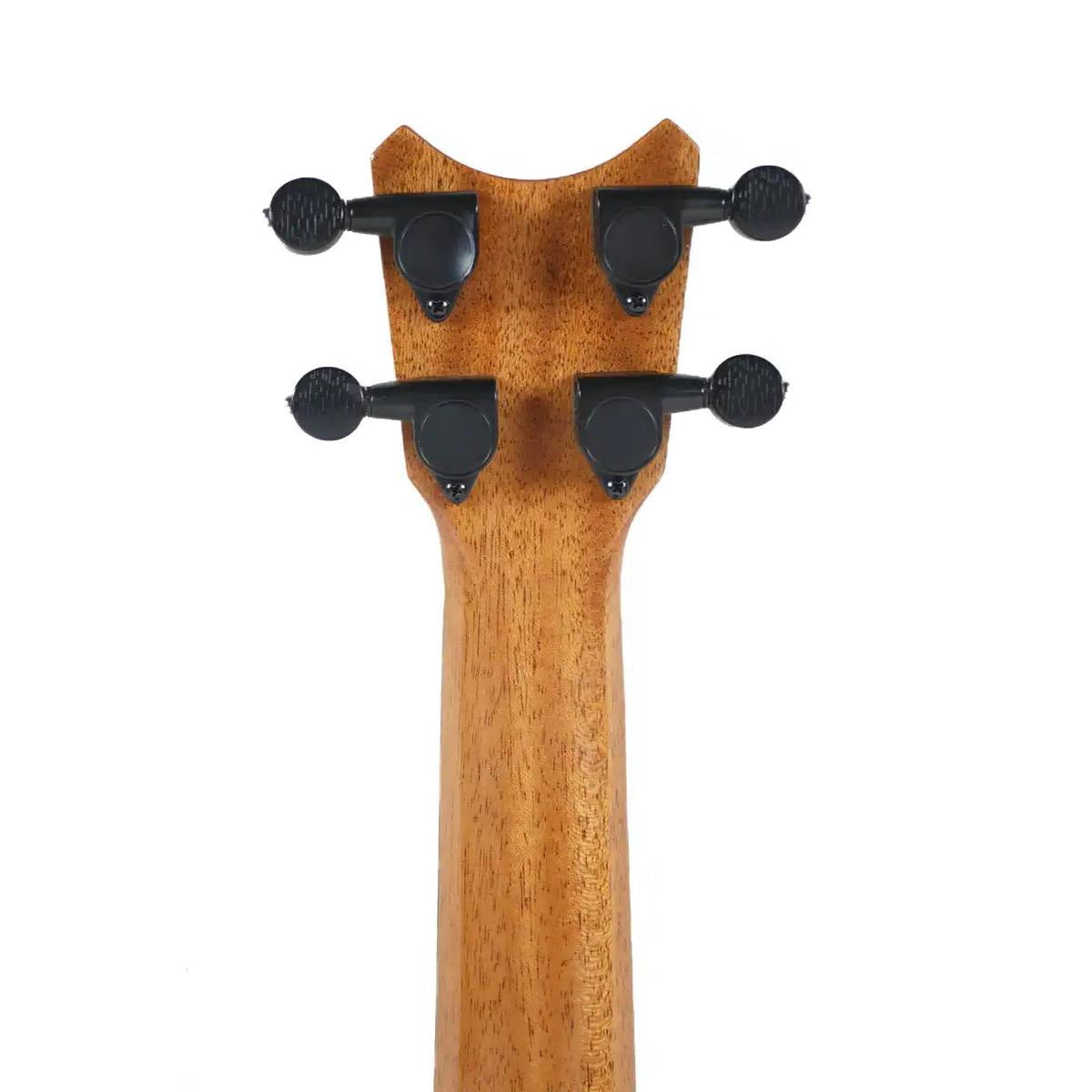 Romero Creations STC-MG headstock back with mahogany neck and geared tuners