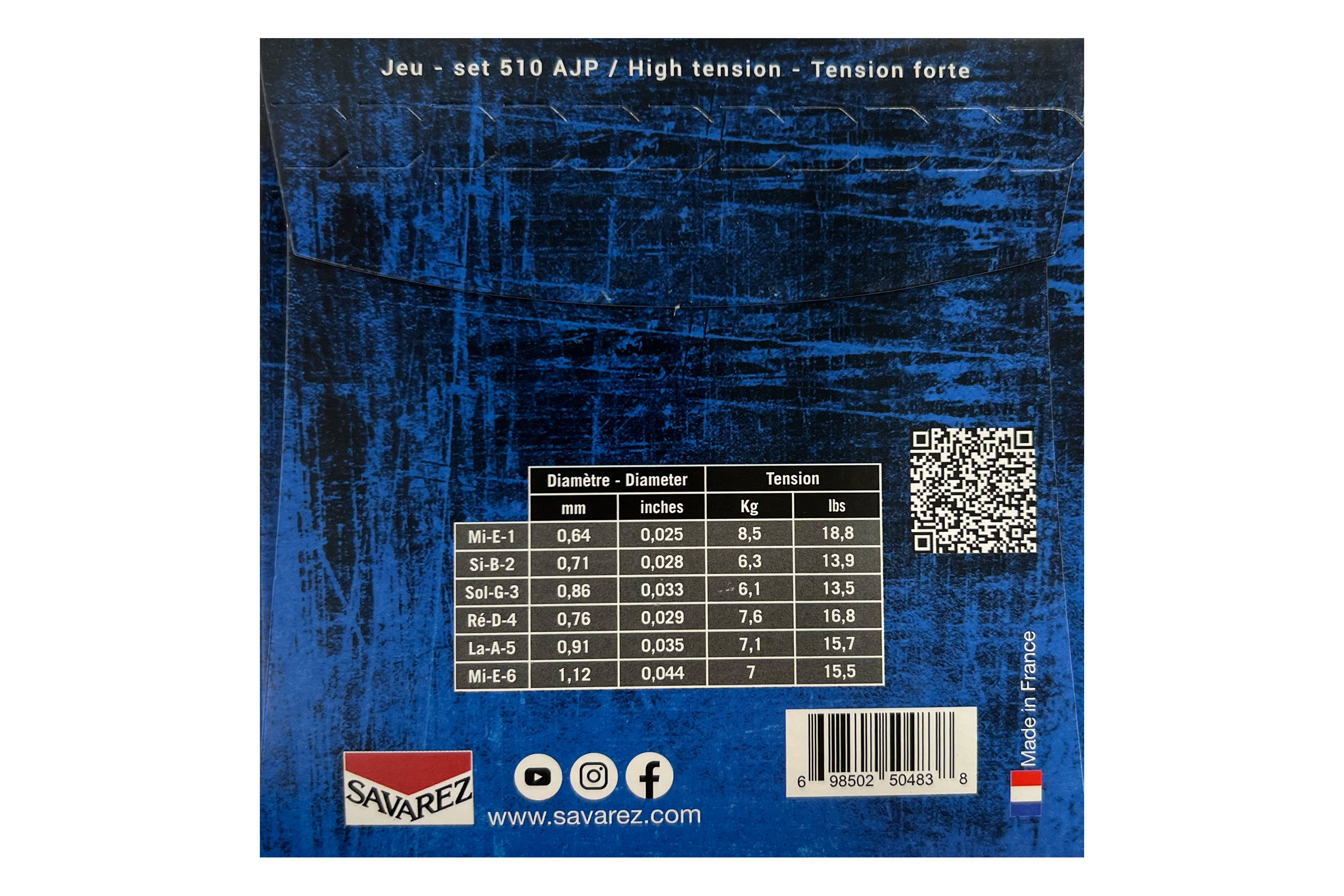 Savarez 510AJP Classical Guitar Strings