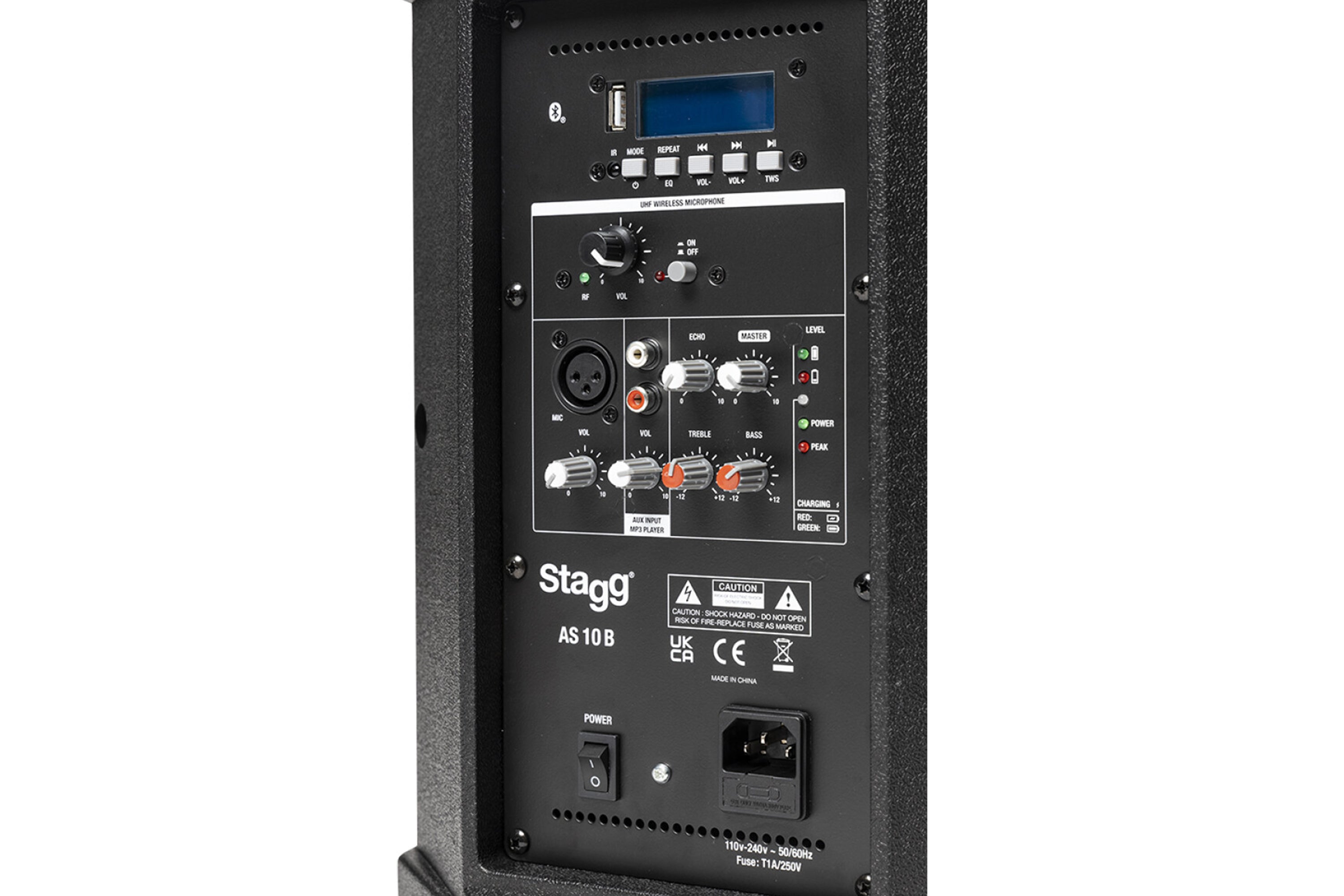 Stagg AS10B US Active Speaker