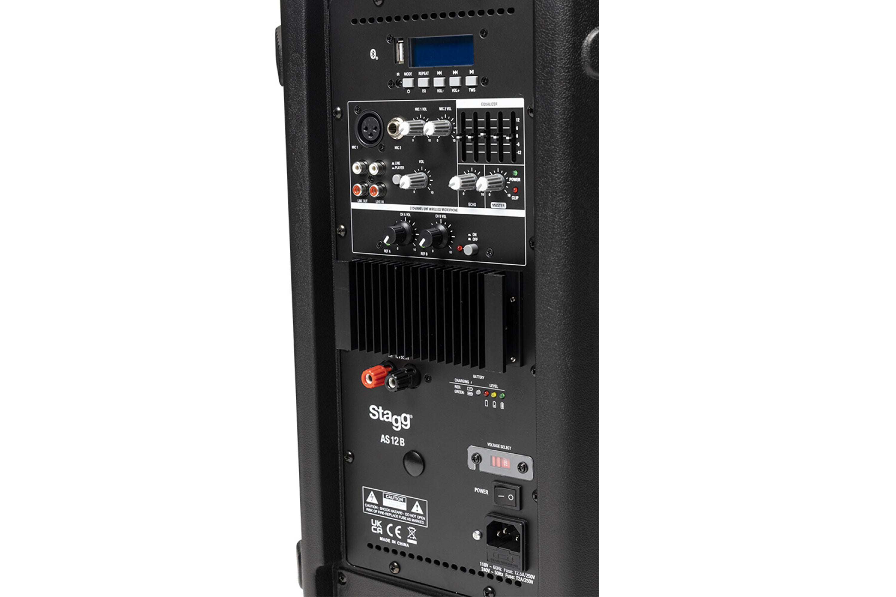 Stagg AS12B US Active Speaker