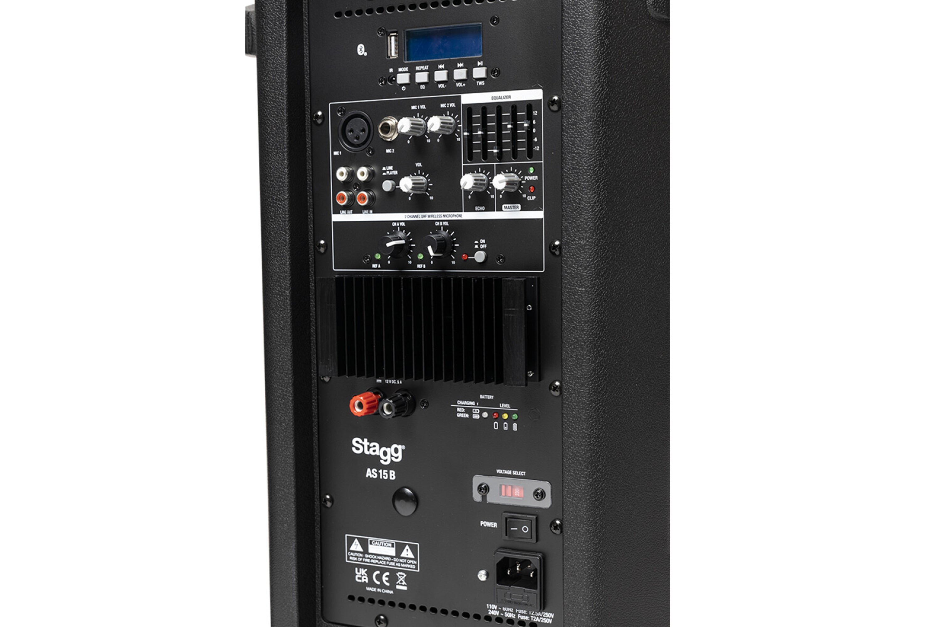 Stagg AS15B US Active Speaker