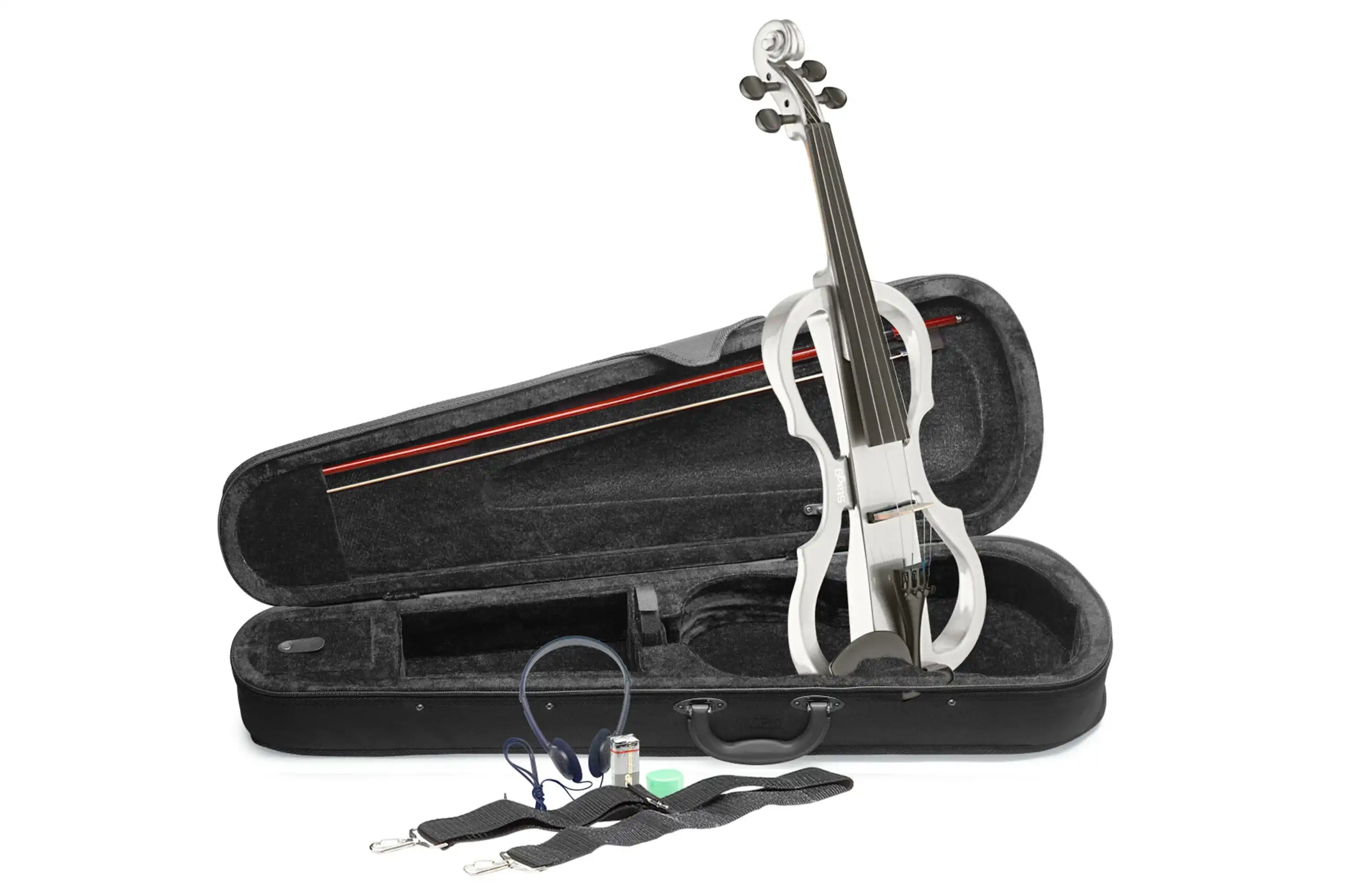 Stagg-EVN-X-4-4-WH-Electric-Violin-Set1 | Terry Carter Music Store