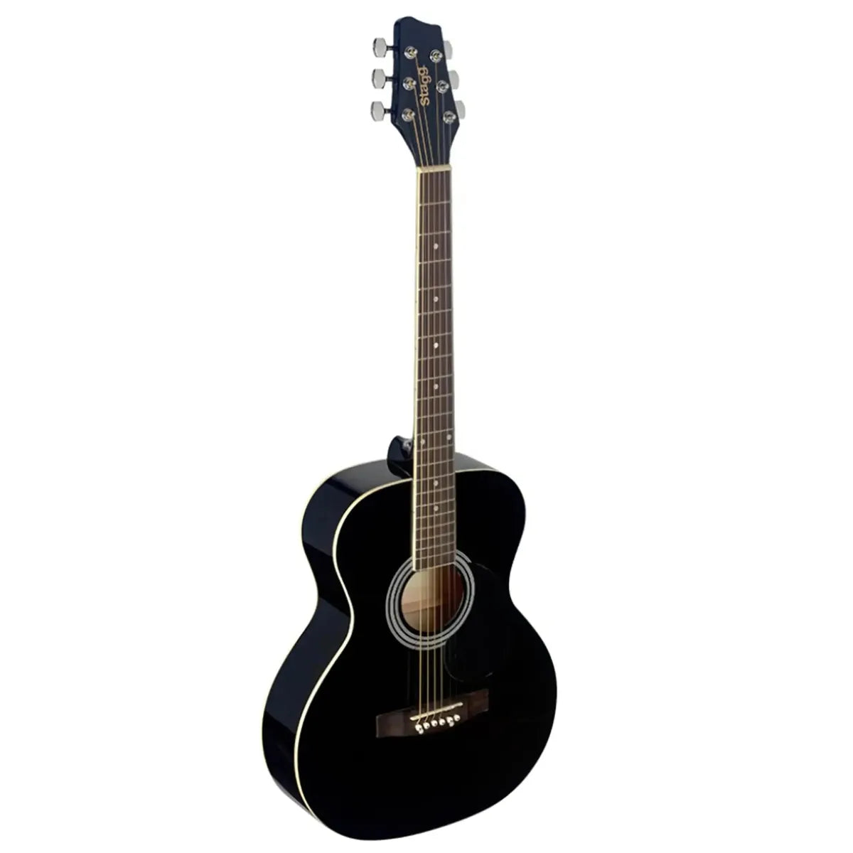 Stagg-SA20A-BLK-Acoustic-Guitar3 | Terry Carter Music Store