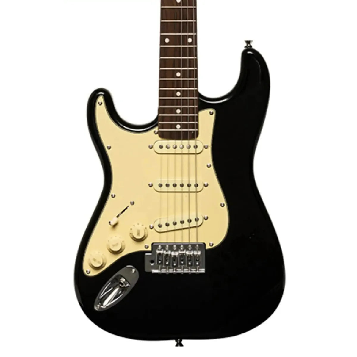 Stagg-SES-30-3-4-Electric-Guitarblklh1 | Terry Carter Music Store