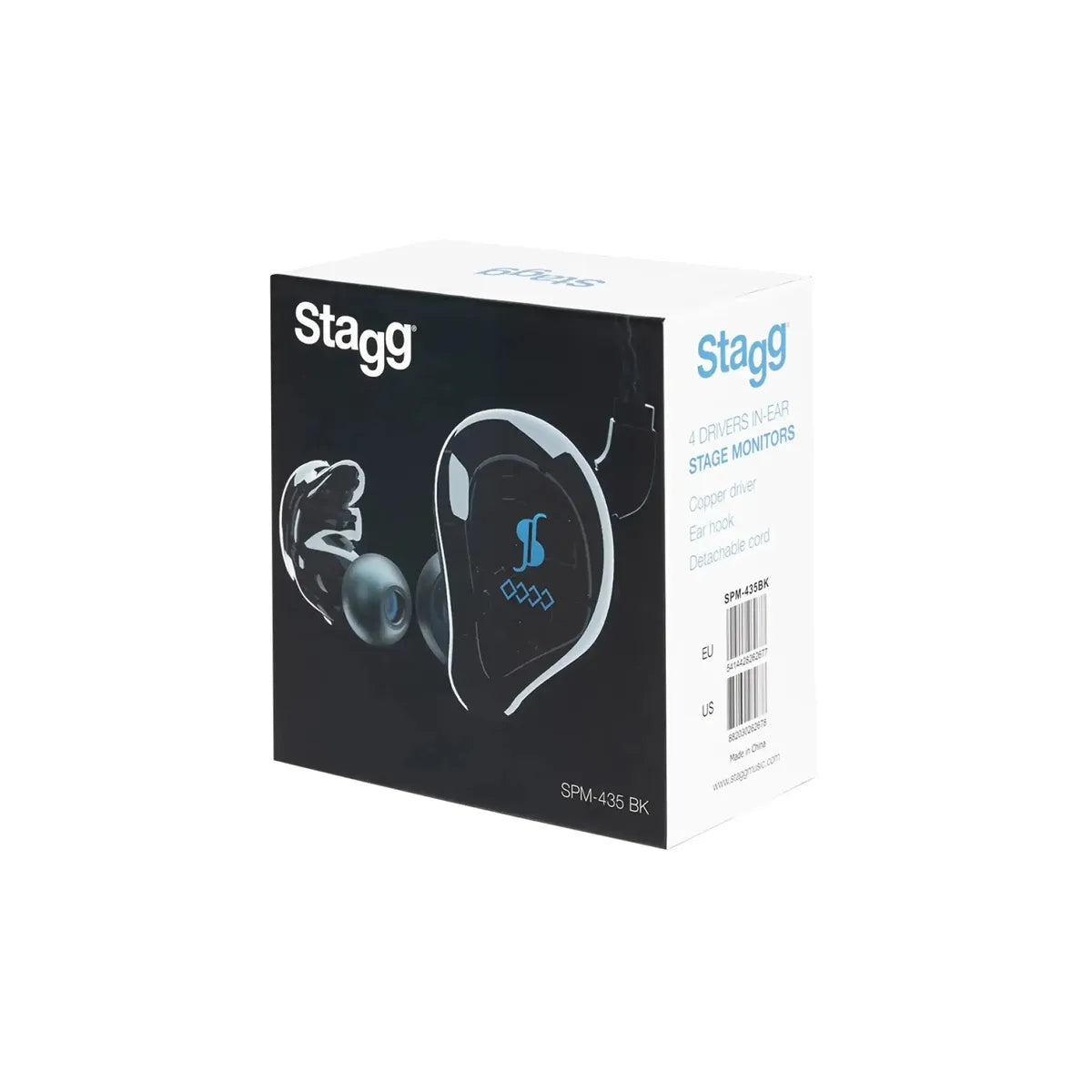 Stagg-SPM-435-BK-Earphones1 | Terry Carter Music Store