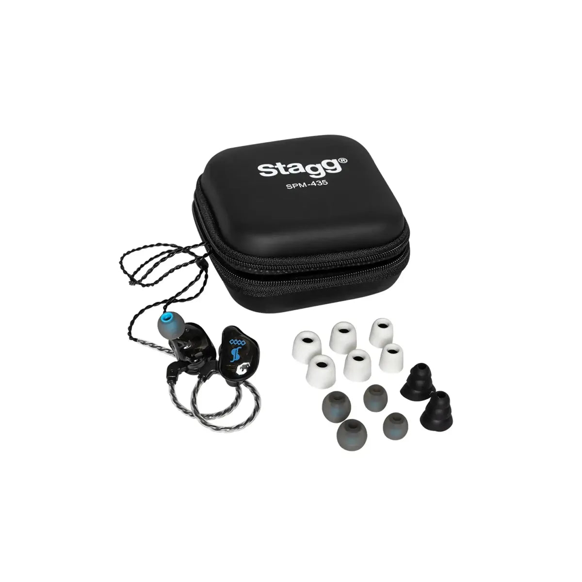 Stagg-SPM-435-BK-Earphones7 | Terry Carter Music Store