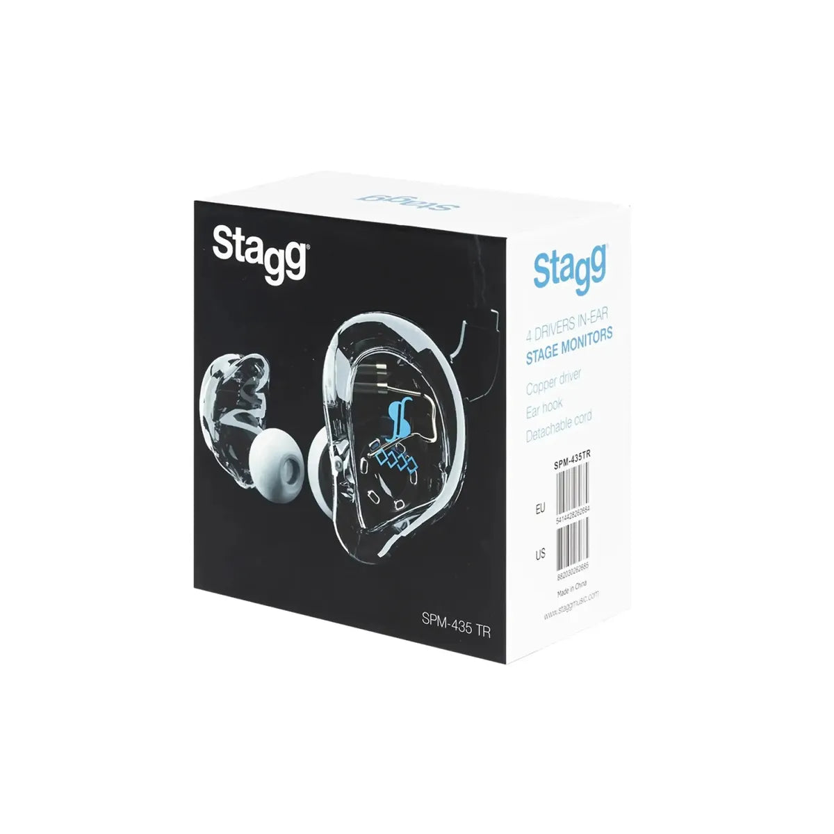 Stagg-SPM-435-TR-Earphones1 | Terry Carter Music Store