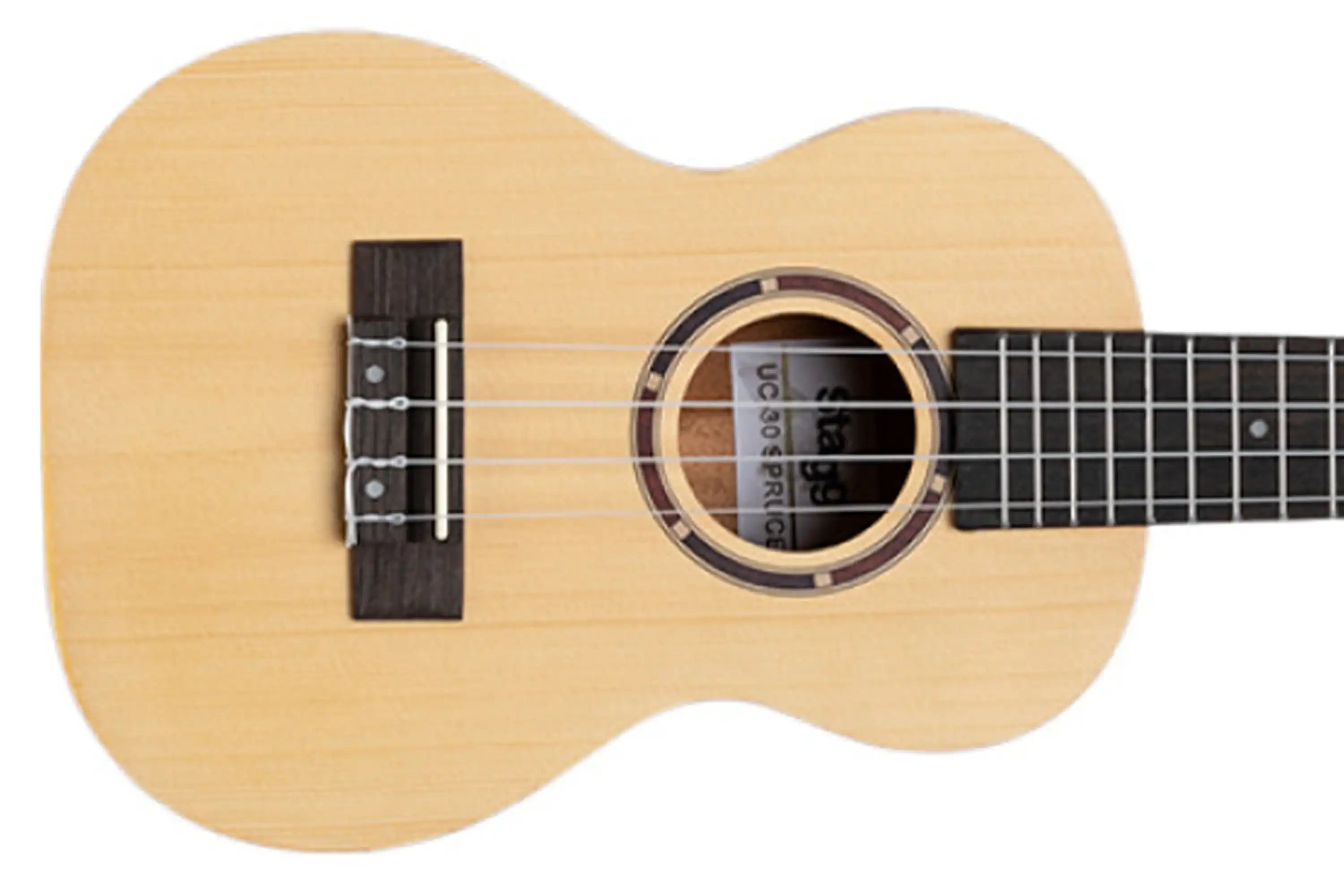 Stagg-UC-30-Spruce-Top-Soprano-Ukulele2 | Terry Carter Music Store
