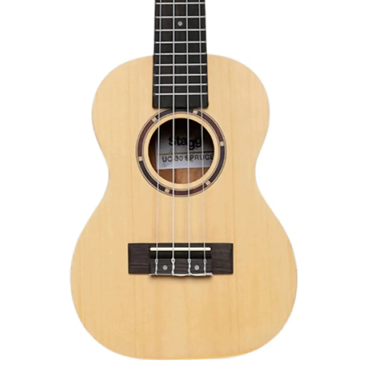 Stagg-UC-30-Spruce-Top-Soprano-Ukulele2 | Terry Carter Music Store