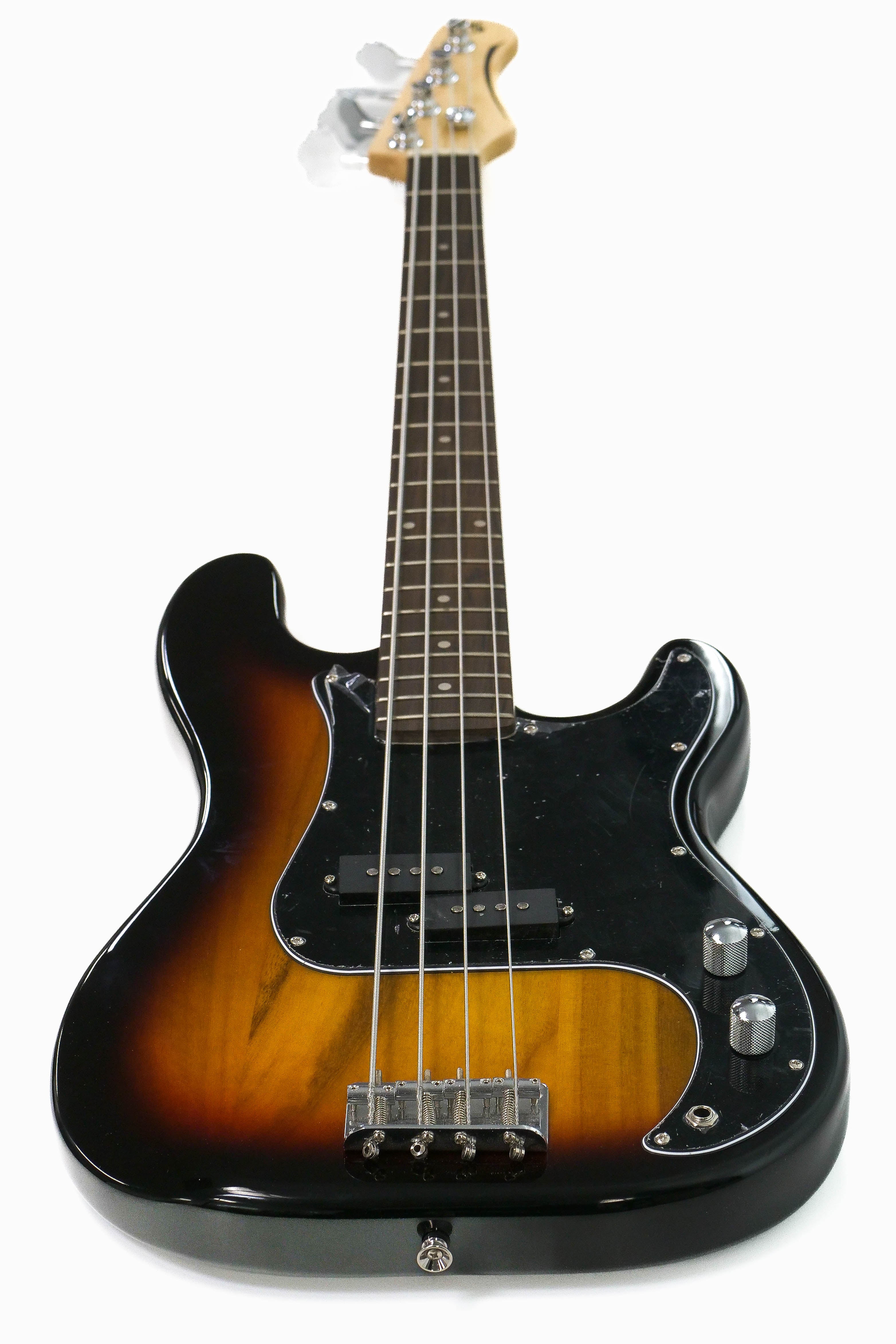 Stagg SBP-30-SNB Standard "P" Electric Bass Guitar Sunburst