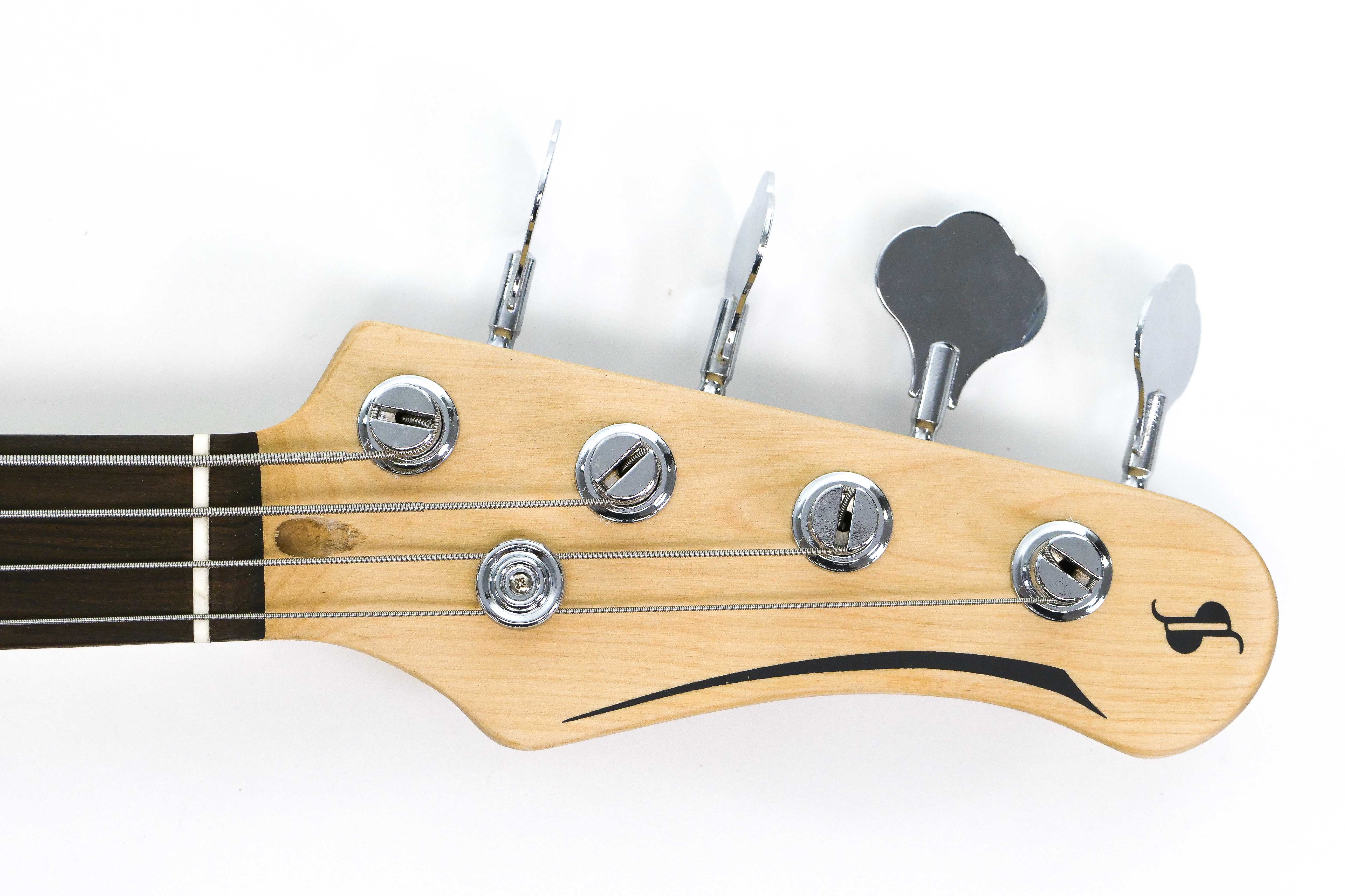 Stagg SBP-30-SNB Standard "P" Electric Bass Guitar Sunburst