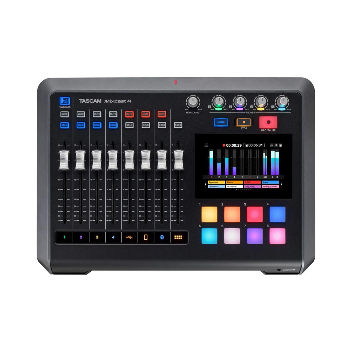 TASCAM-Mixcast-4-Podcast-Station2 | Terry Carter Music Store