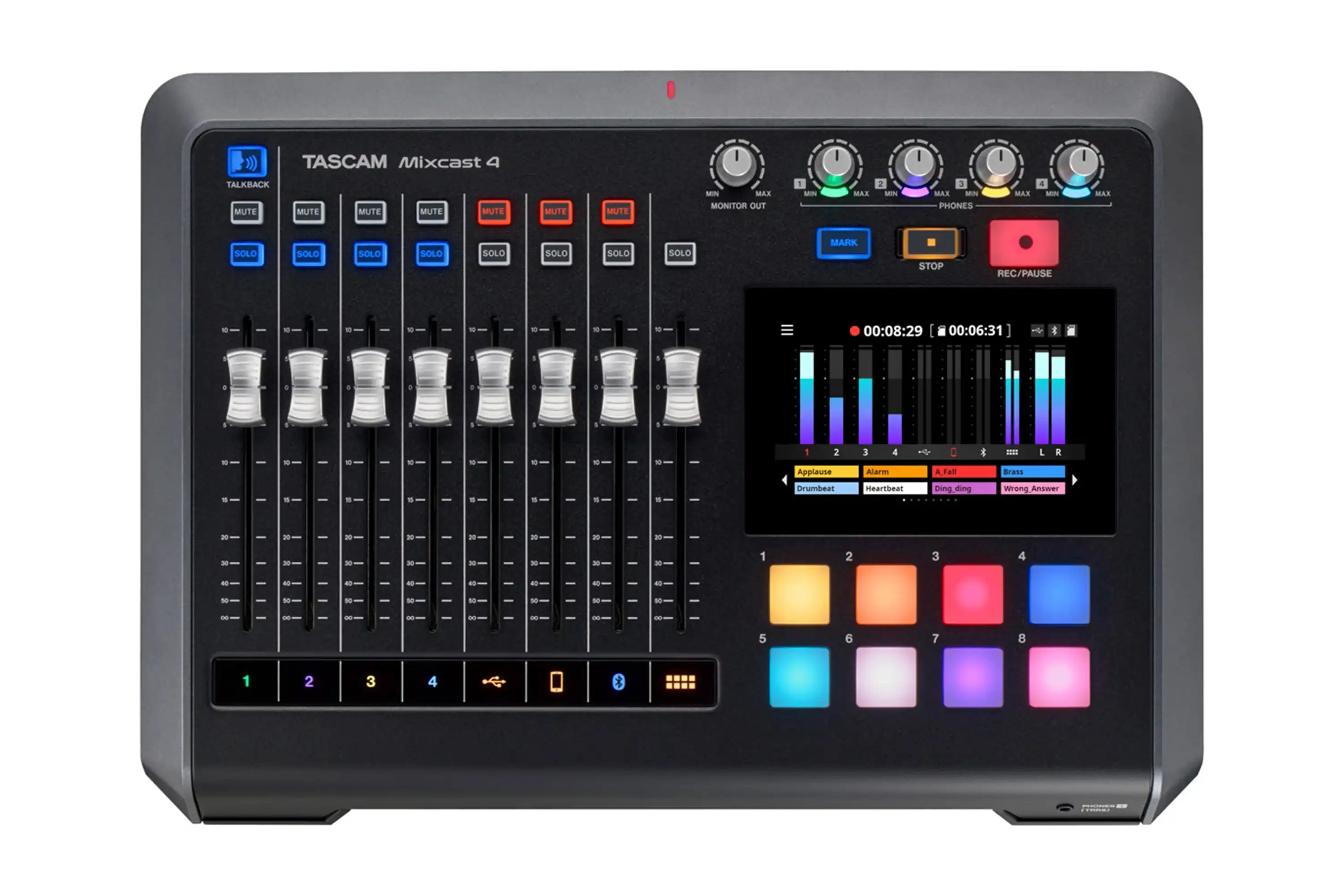 TASCAM-Mixcast-4-Podcast-Station2 | Terry Carter Music Store