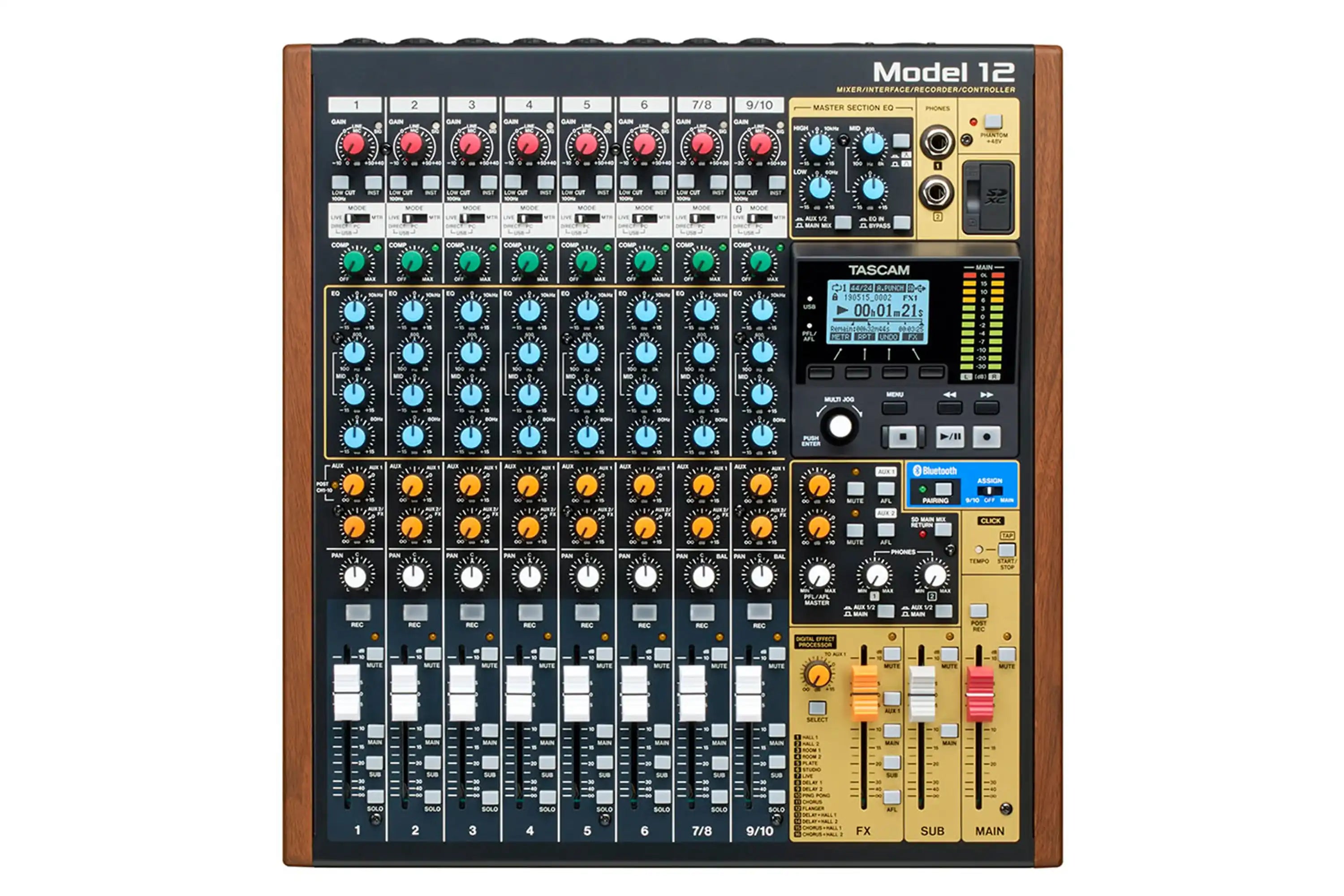 TASCAM-Model-12-Mixer-Recorder2 | Terry Carter Music Store