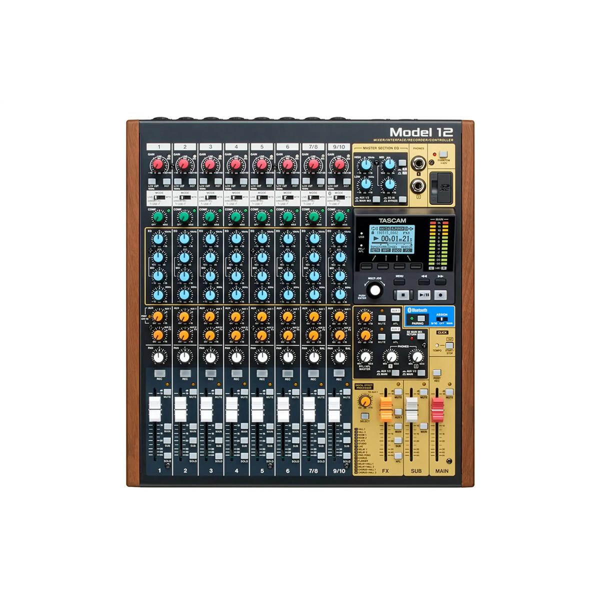 TASCAM-Model-12-Mixer-Recorder2 | Terry Carter Music Store