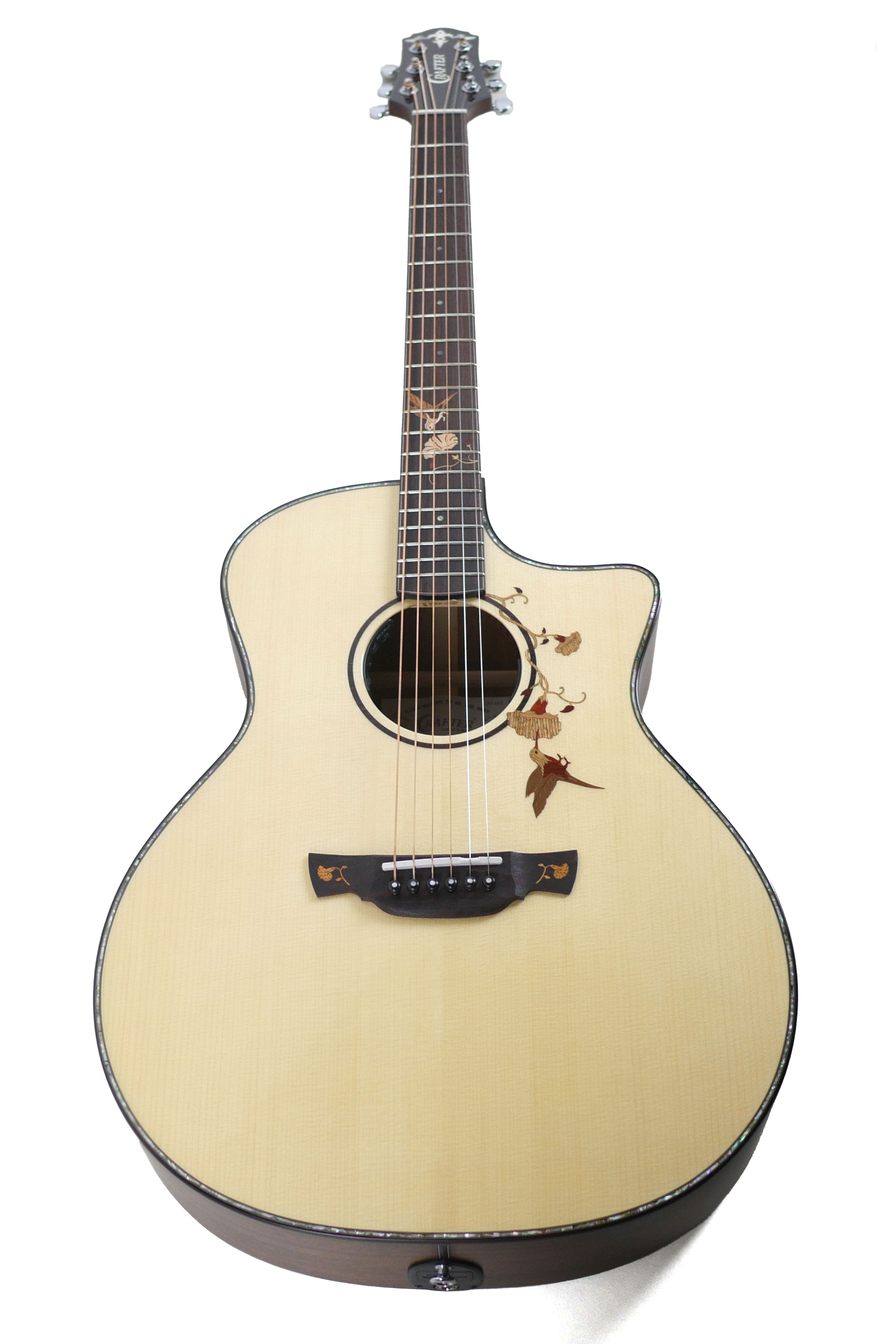 Crafter TB-G-MAHO-CE Grand Auditorium Guitar