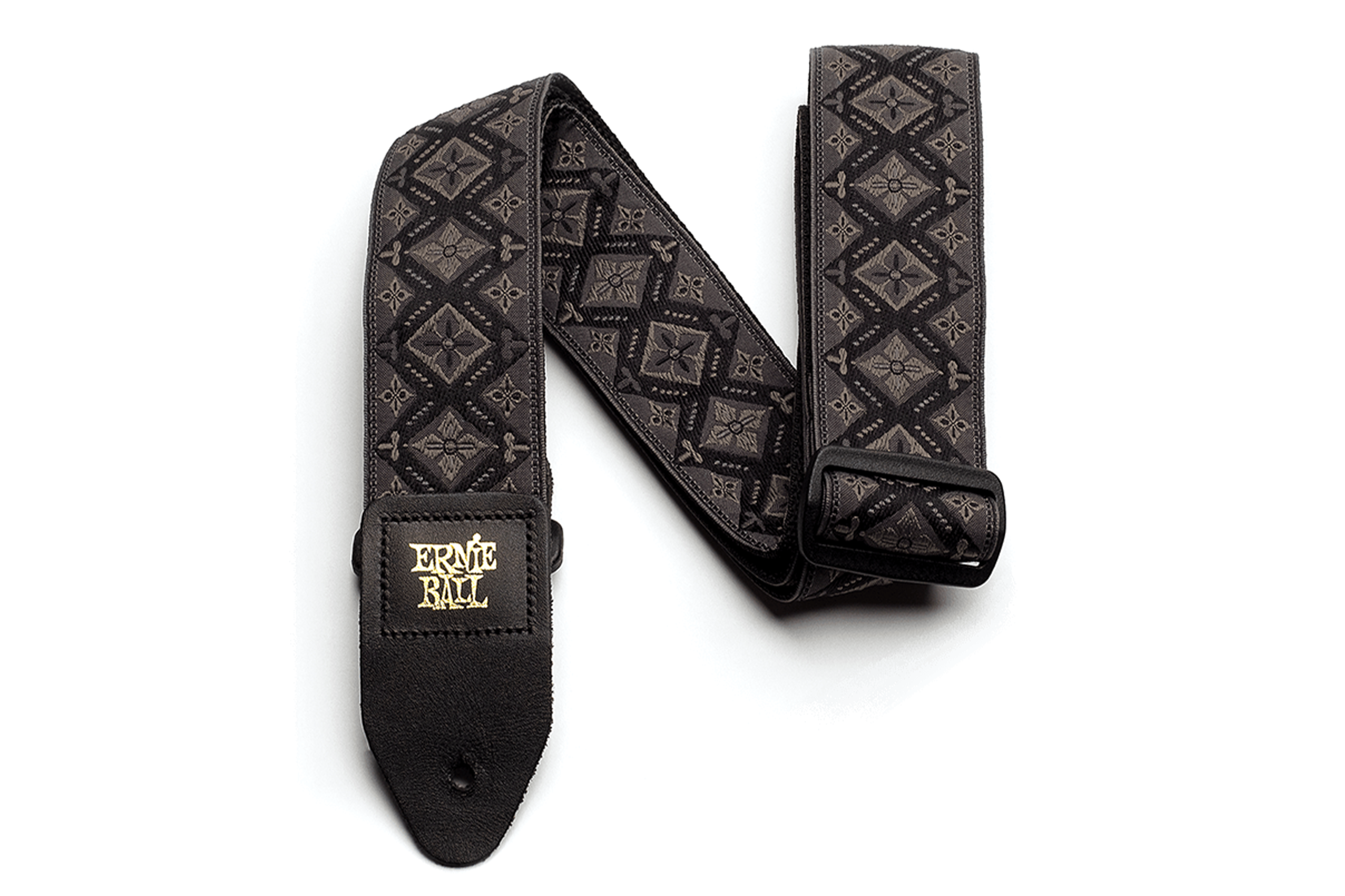 Ernie Ball Regal Black Jacquard Strap