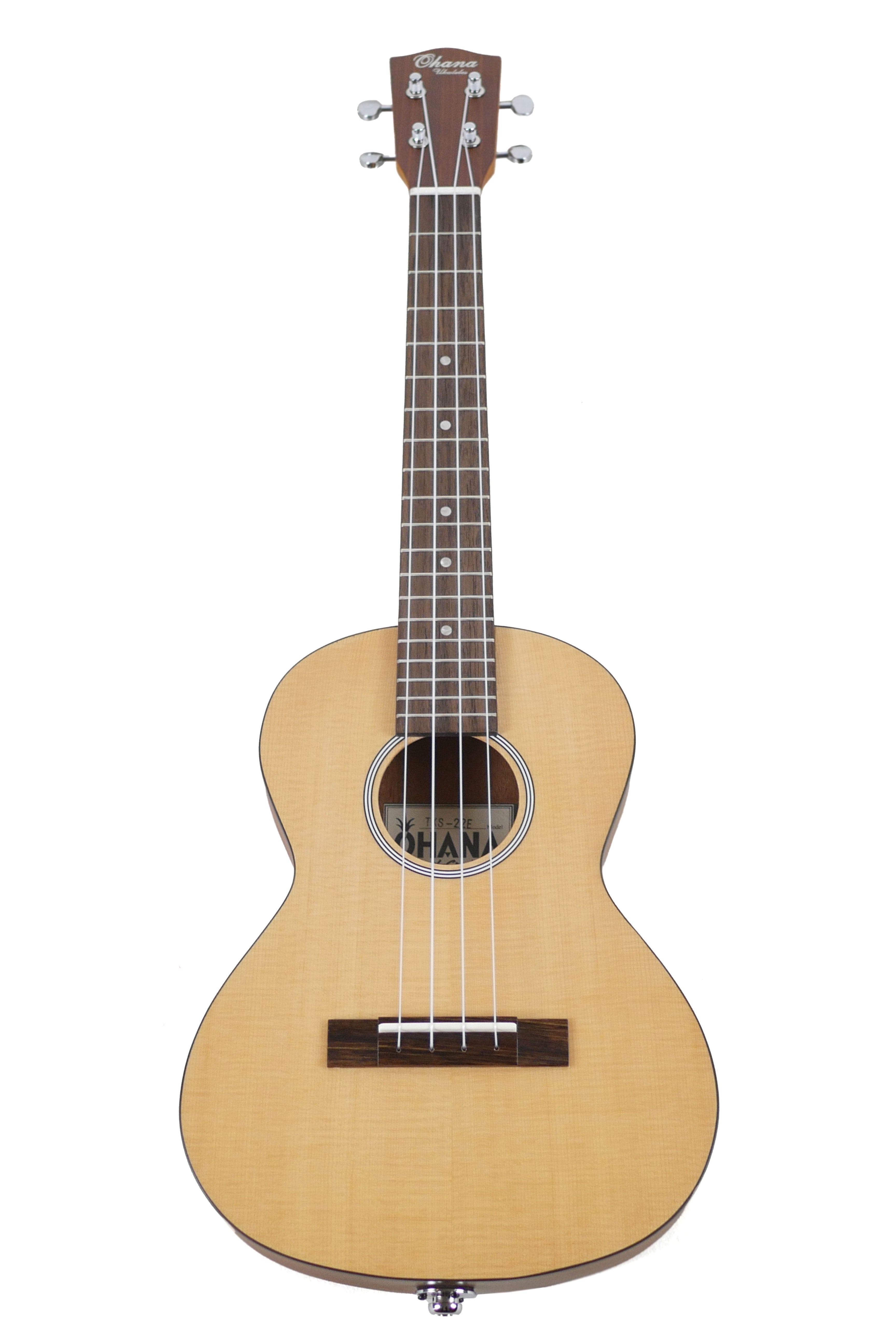 Ohana TKS-22E Thin Body Tenor Ukulele