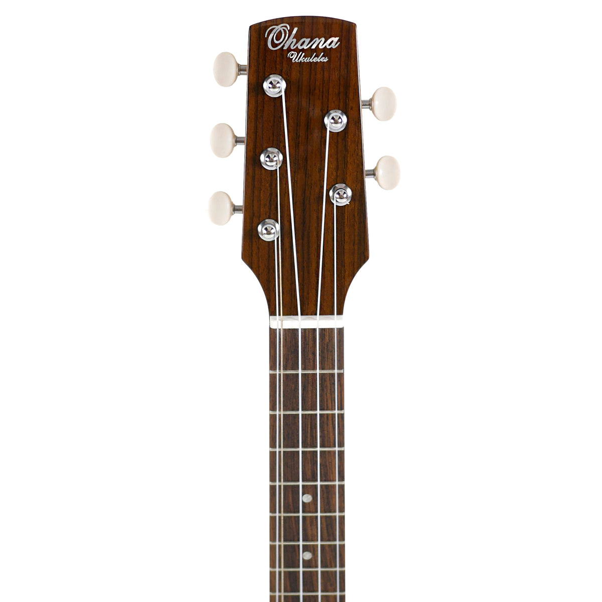 Ohana TK-35G-5 Gloss Solid Mahogany 5-String Tenor Ukulele