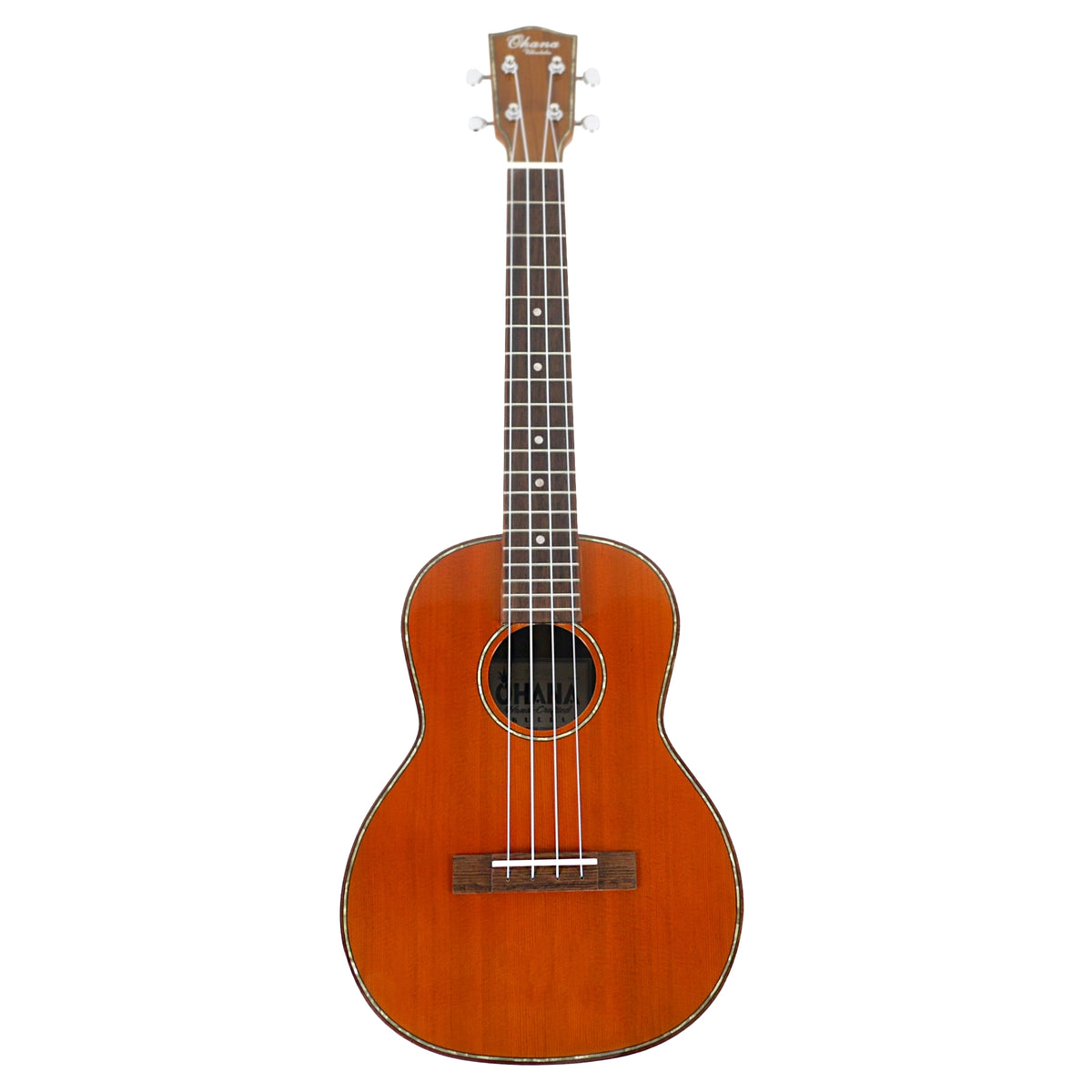 Ohana TK-50G Solid Cedar & Rosewood Tenor Ukulele
