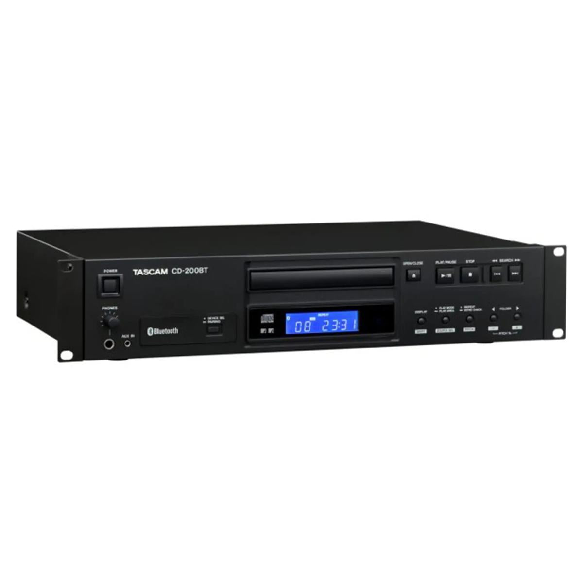 Tascam-CD-200BT-CD-Player-with-Bluetooth2 | Terry Carter Music Store