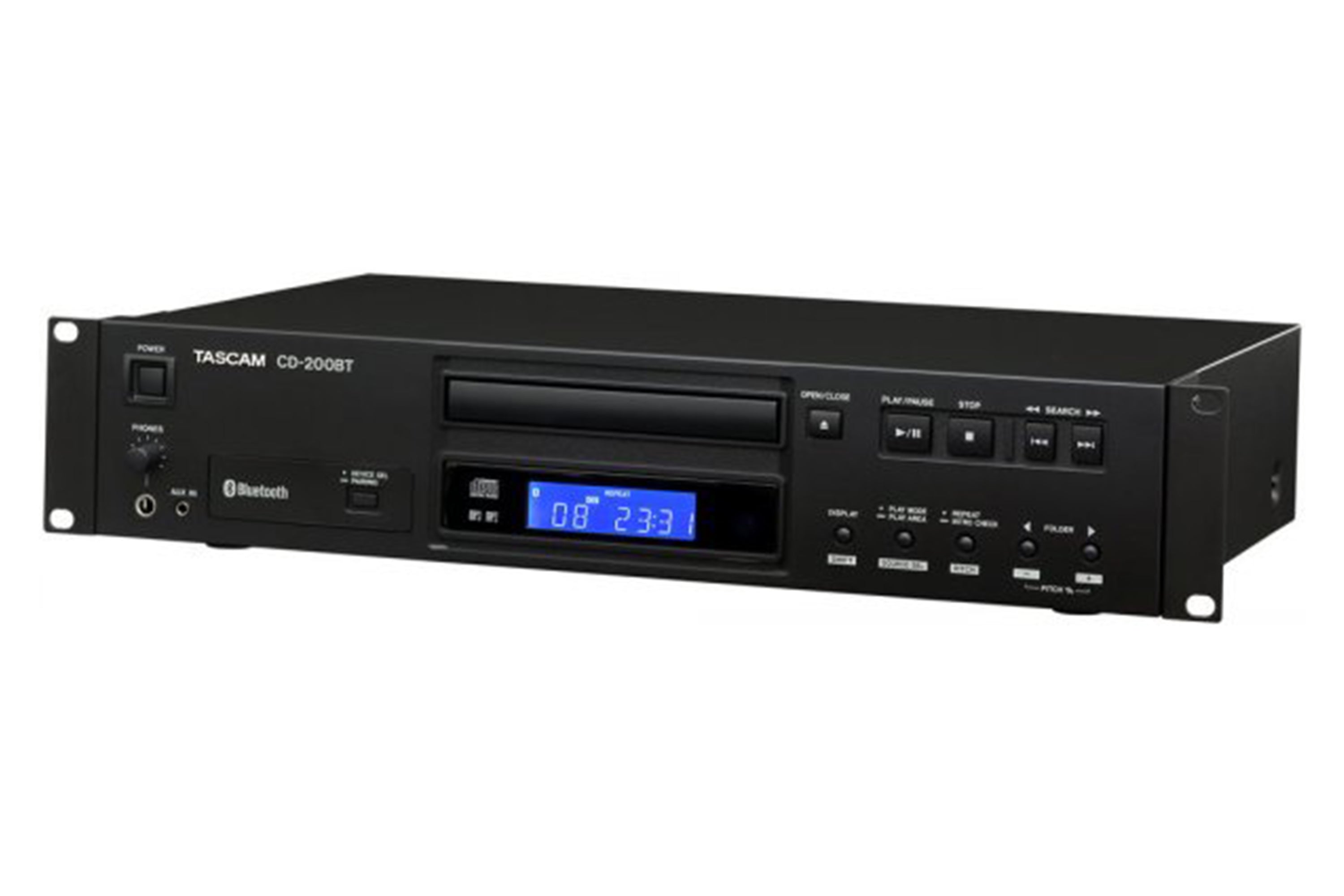 Tascam CD-200BT CD Player with Bluetooth
