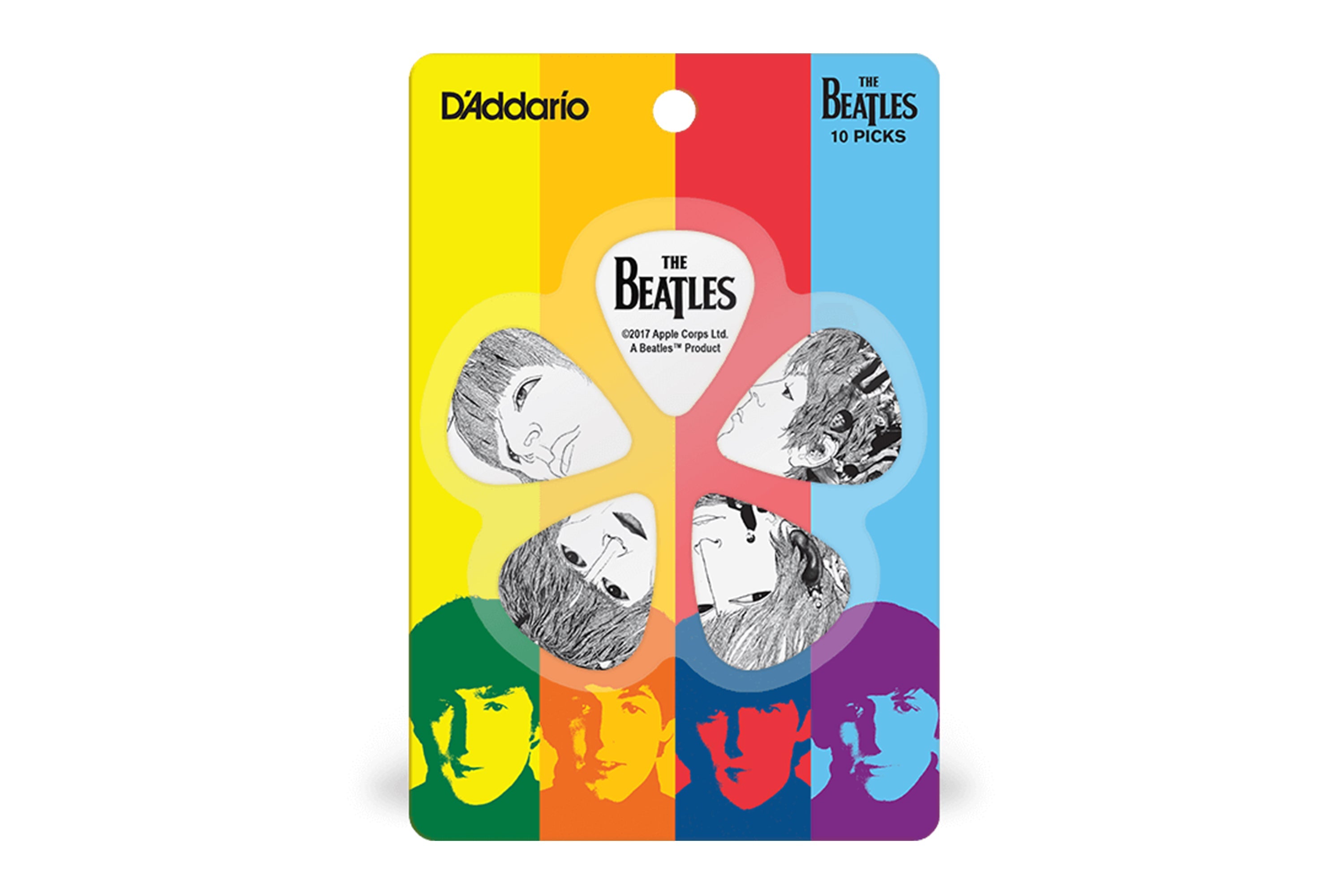 D'Addario Beatles Revolver .70mm Picks