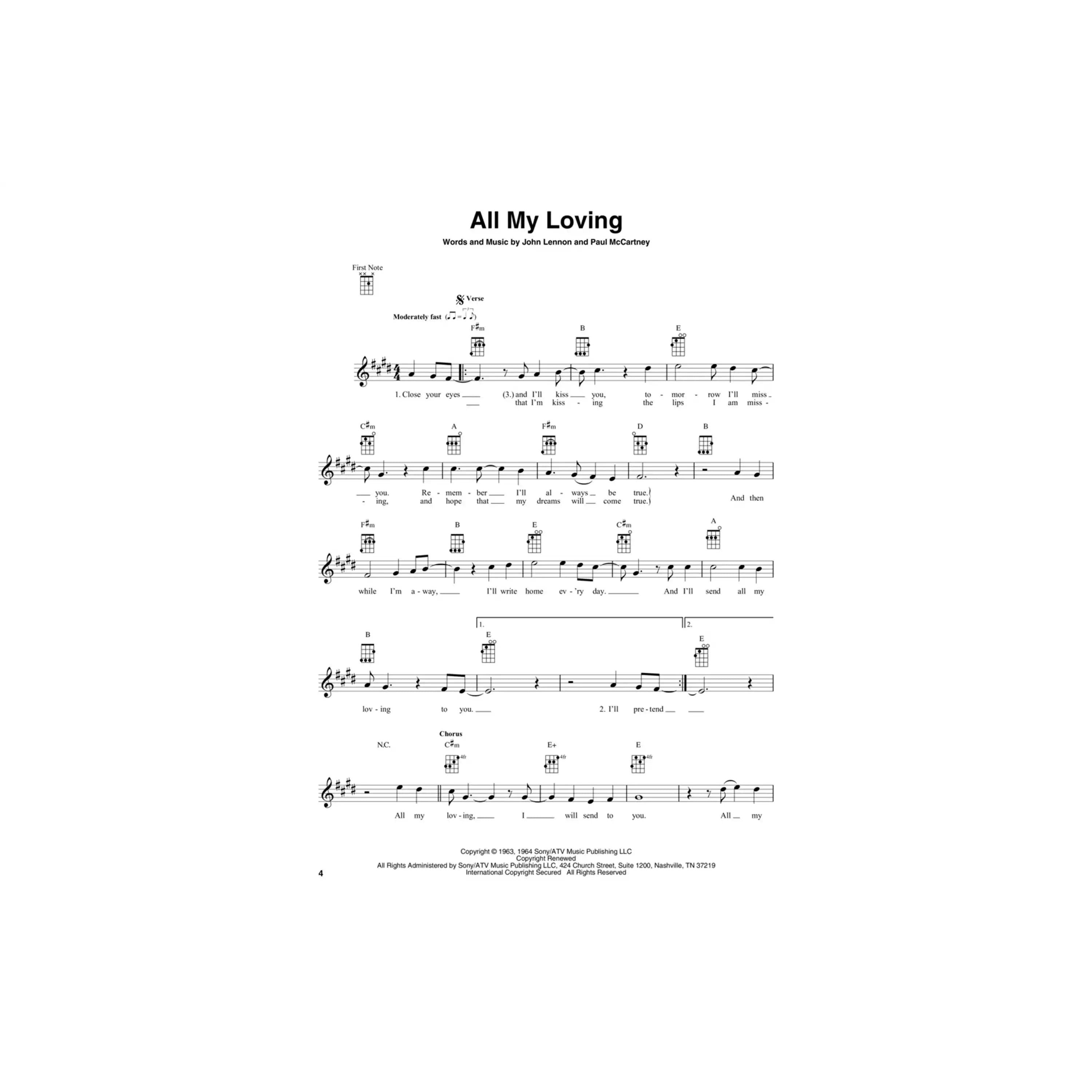 The-Beatles-for-Baritone-Ukulele-3 | Terry Carter Music Store