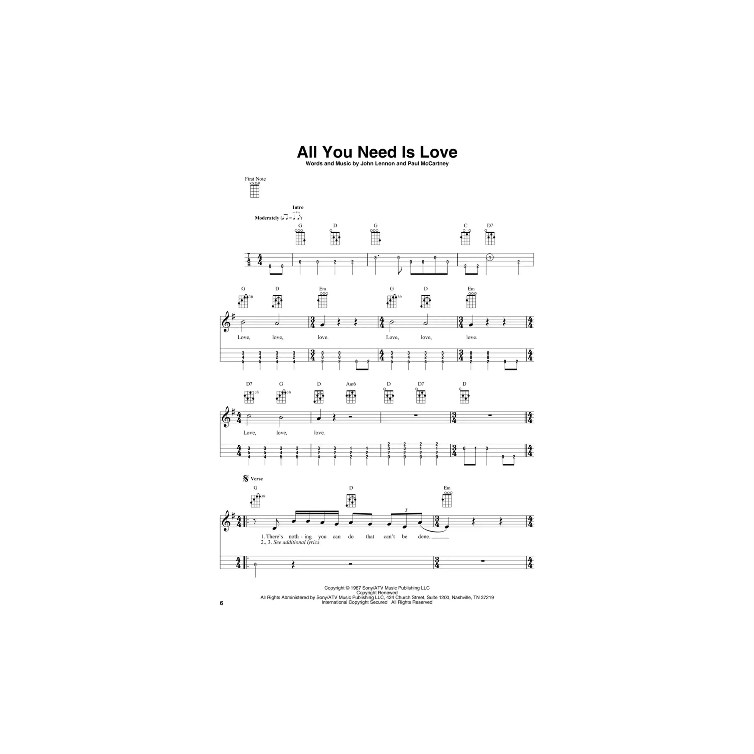 The-Beatles-for-Baritone-Ukulele-4 | Terry Carter Music Store