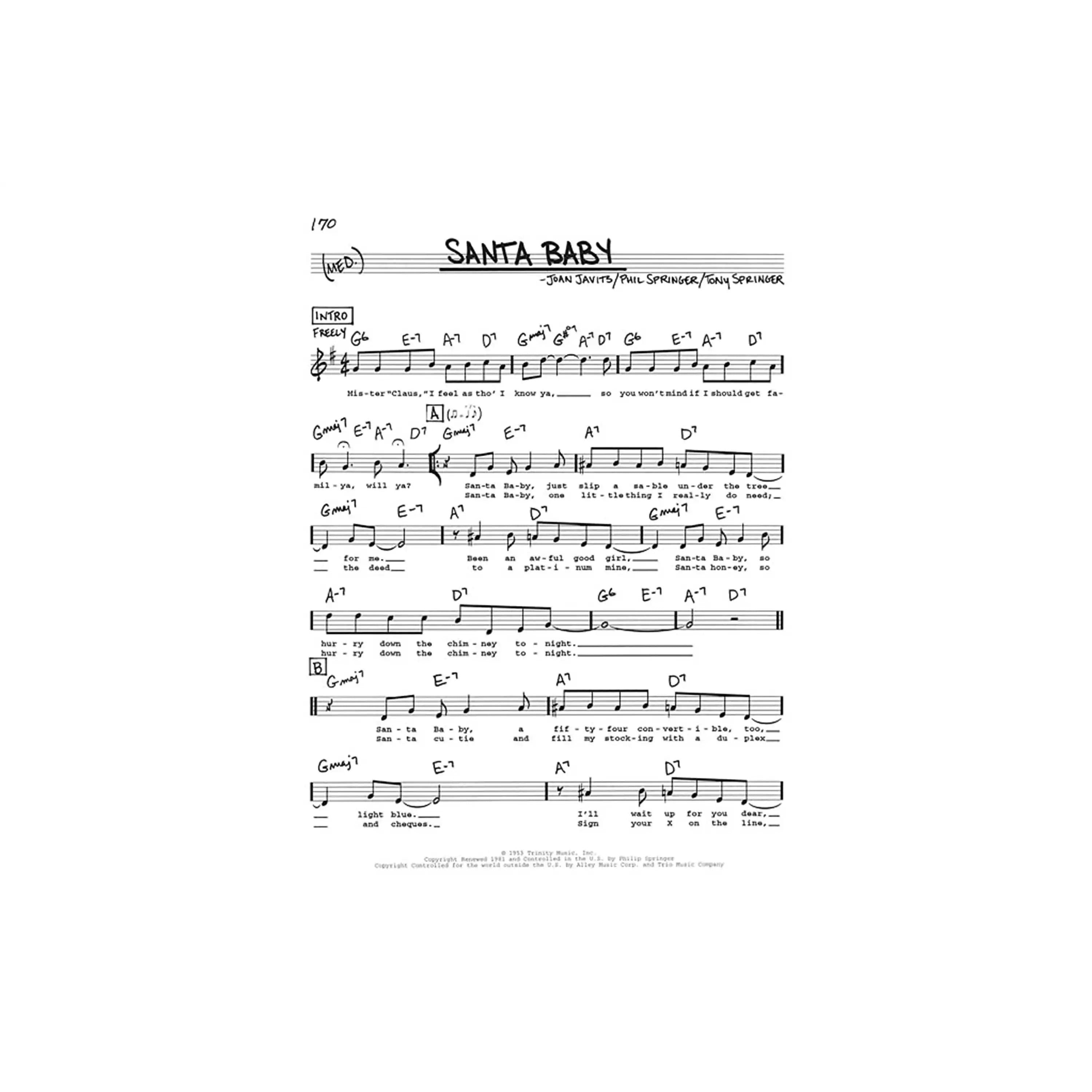 The-Real-Christmas-Book-2nd-Edition | Terry Carter Music Store
